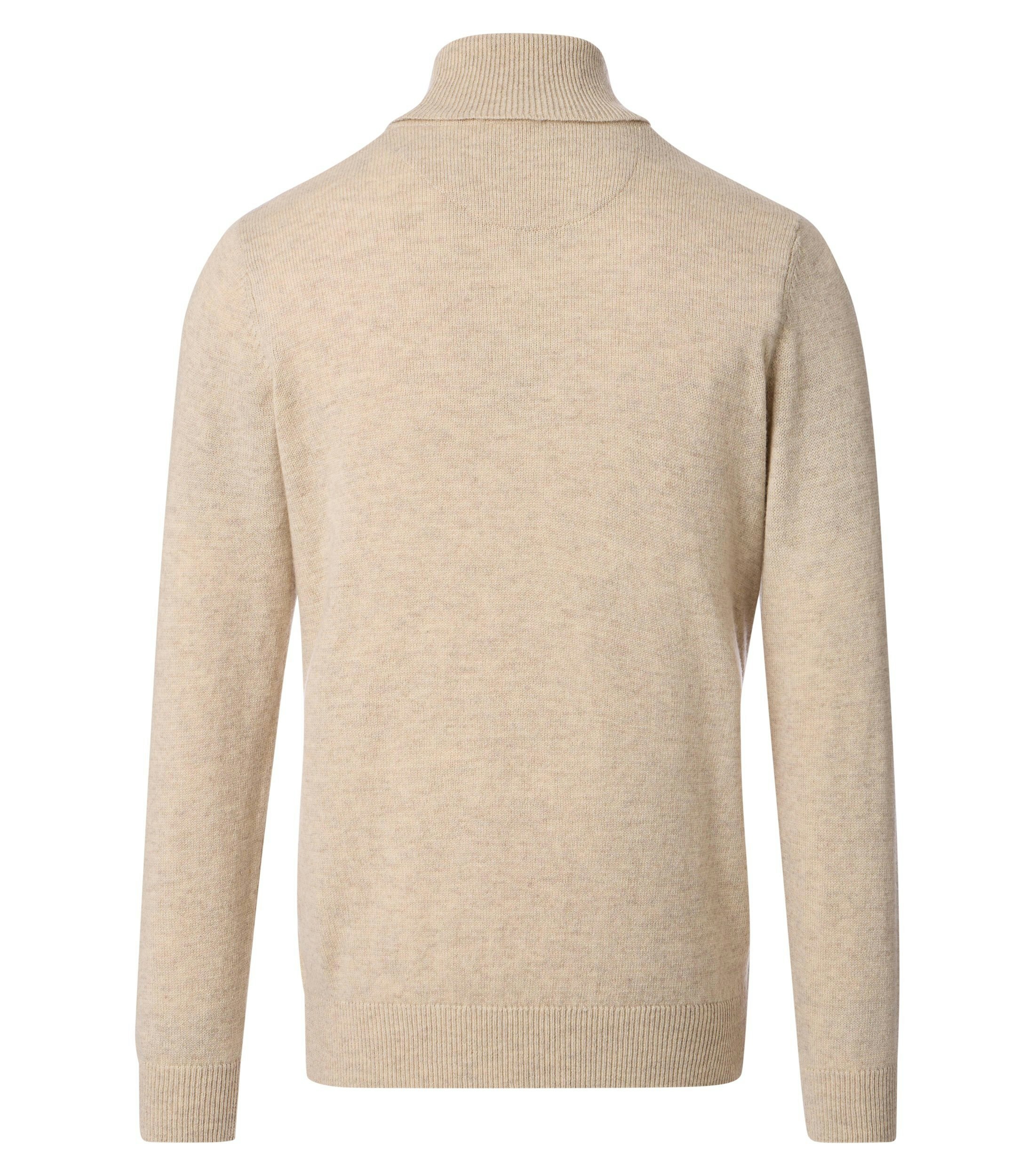 Ein Pullover im uni Muster in der Farbe Beige