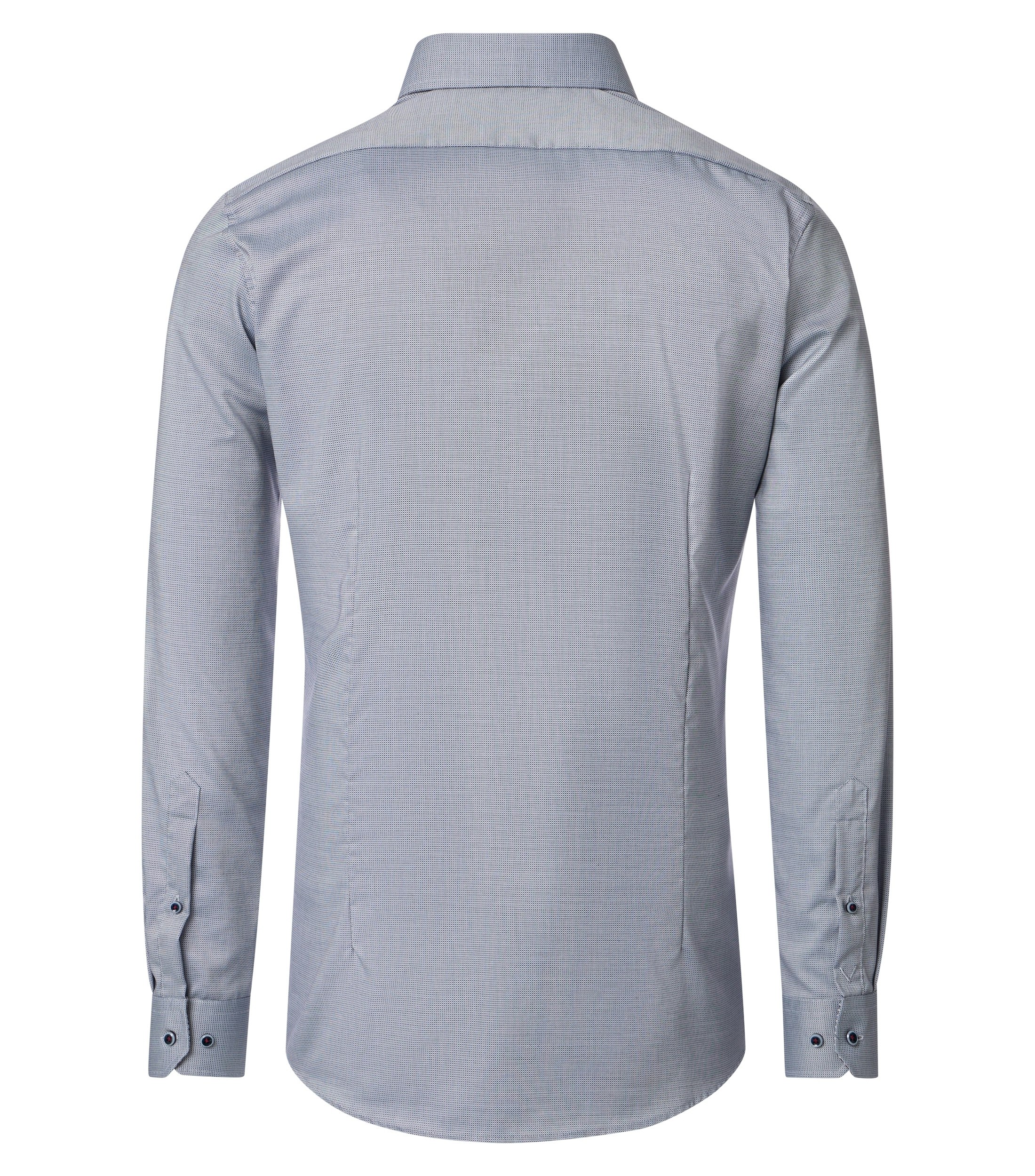 Ein Businesshemd im uni Muster in der Farbe Hellblau