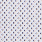 Ein Businesshemd im Print Muster in der Farbe Weißblau