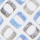 Ein Businesshemd im Print Muster in der Farbe Weißblau