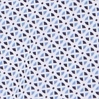 Ein Businesshemd im Print Muster in der Farbe Blau