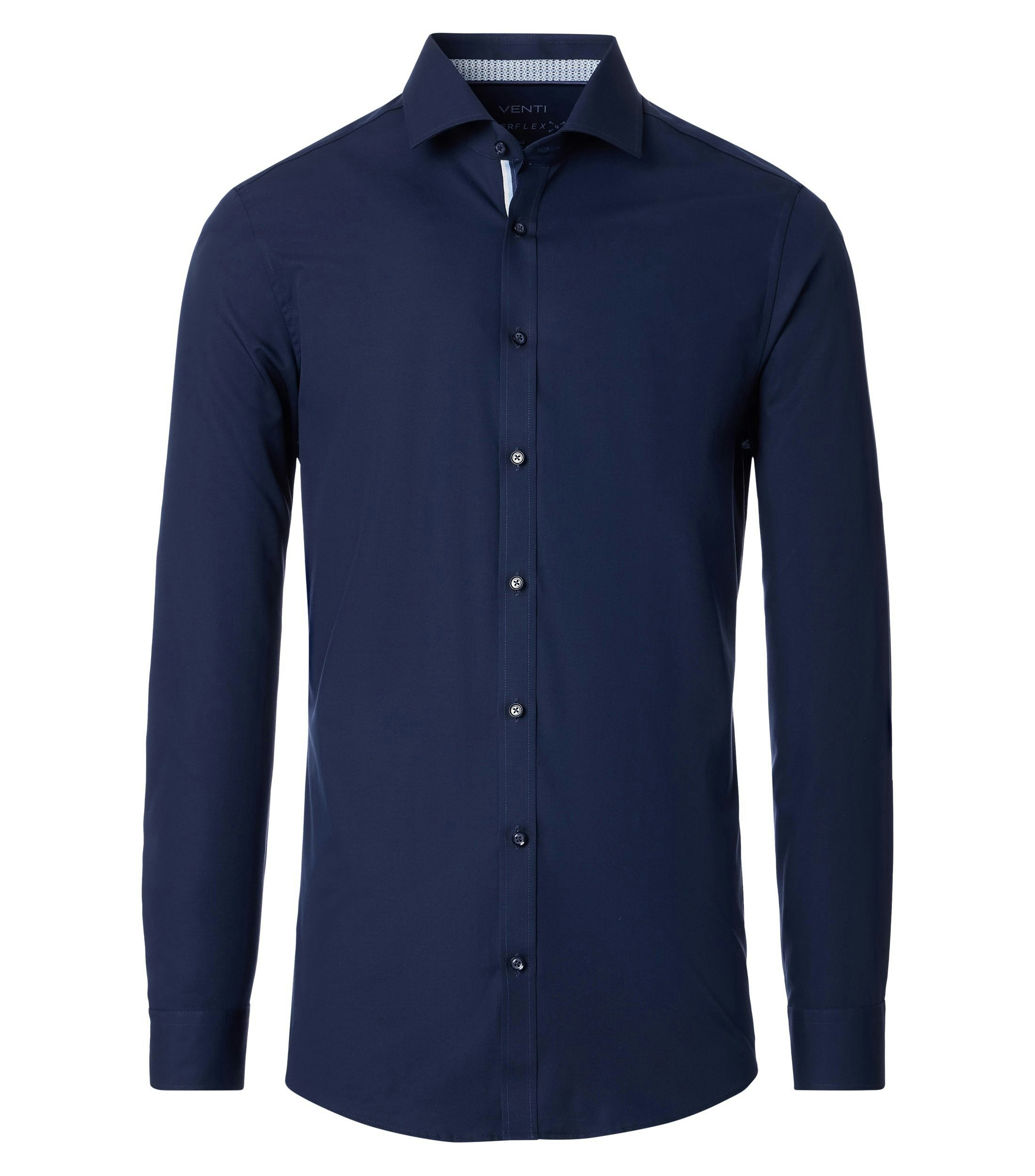 Ein Businesshemd im uni Muster in der Farbe helles Himmelblau