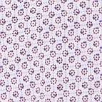 Ein Businesshemd im Print Muster in der Farbe Rot