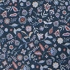 Ein Businesshemd im Print Muster in der Farbe Blau