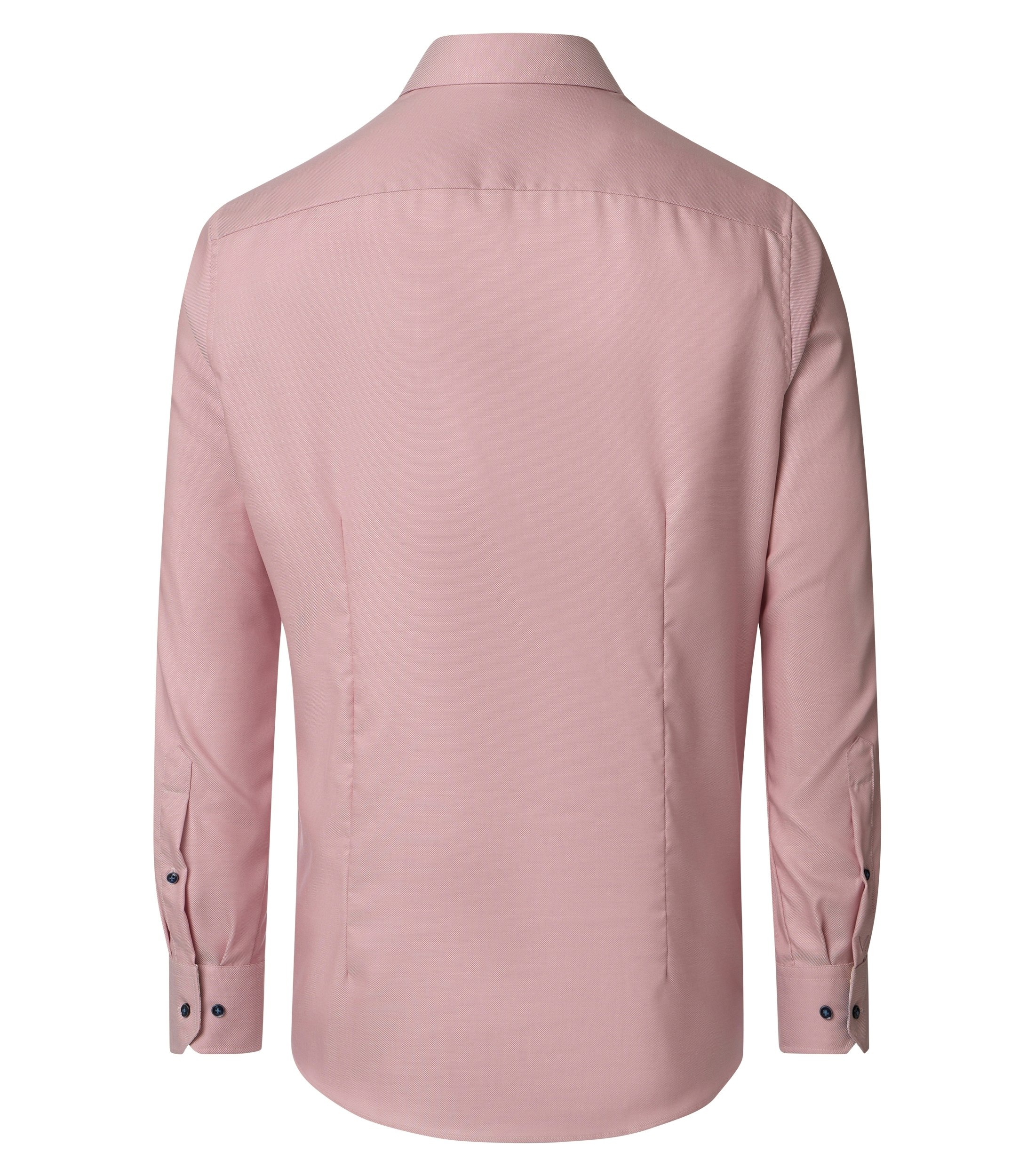 Ein Businesshemd im uni Muster in der Farbe Rot