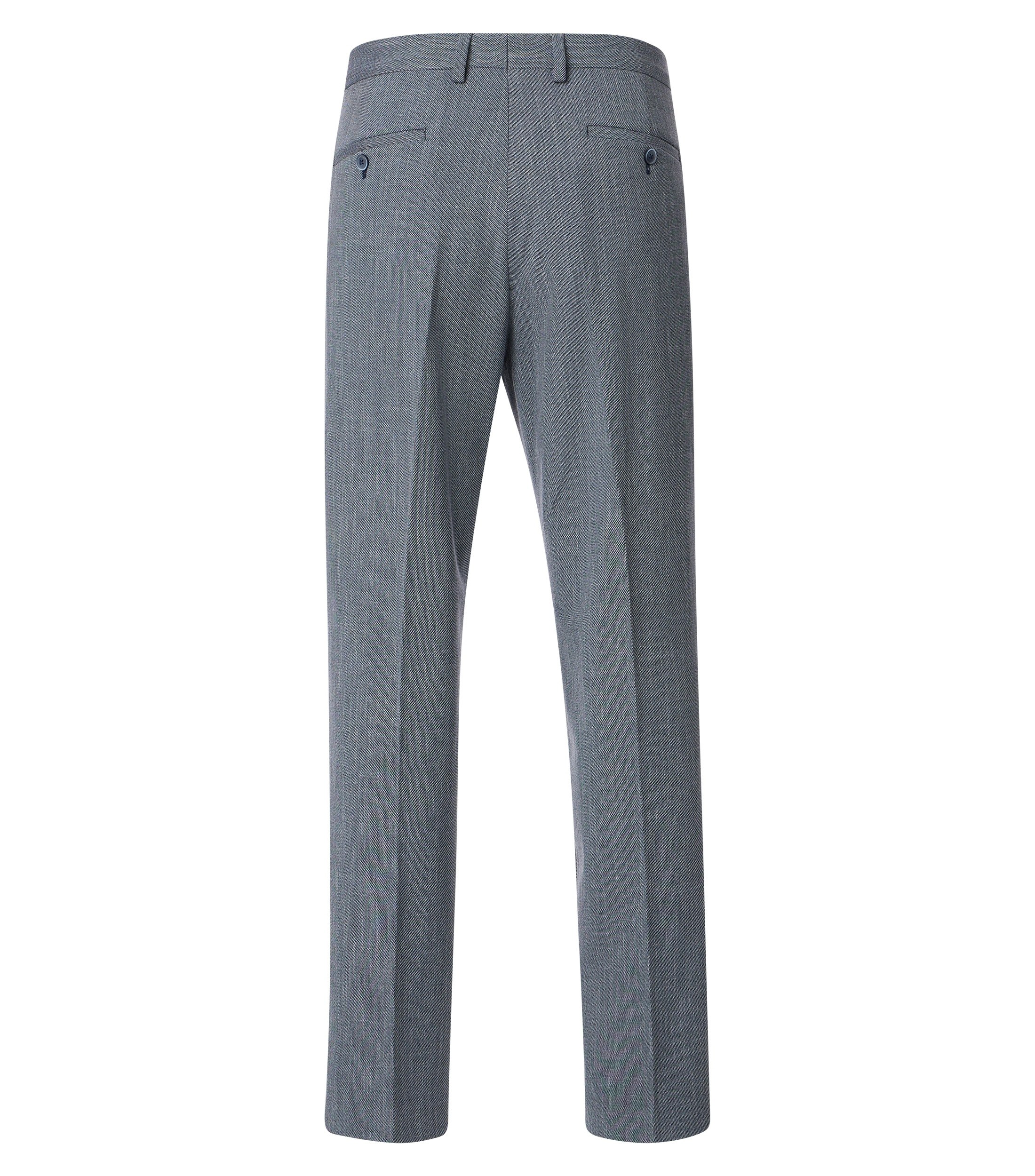 Ein Hose im uni Muster in der Farbe Blau