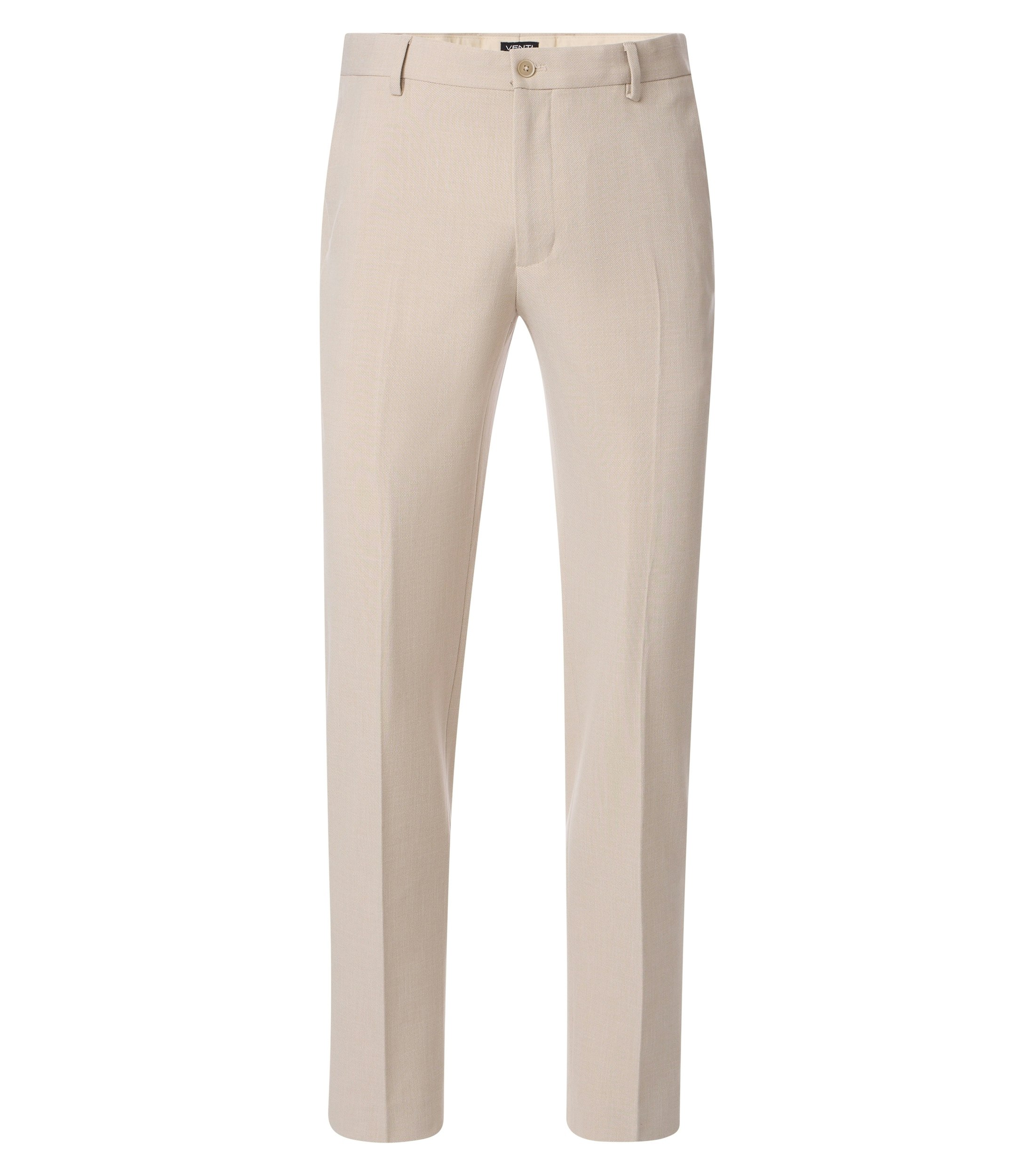 Eine Chino im uni Muster in der Farbe Beige