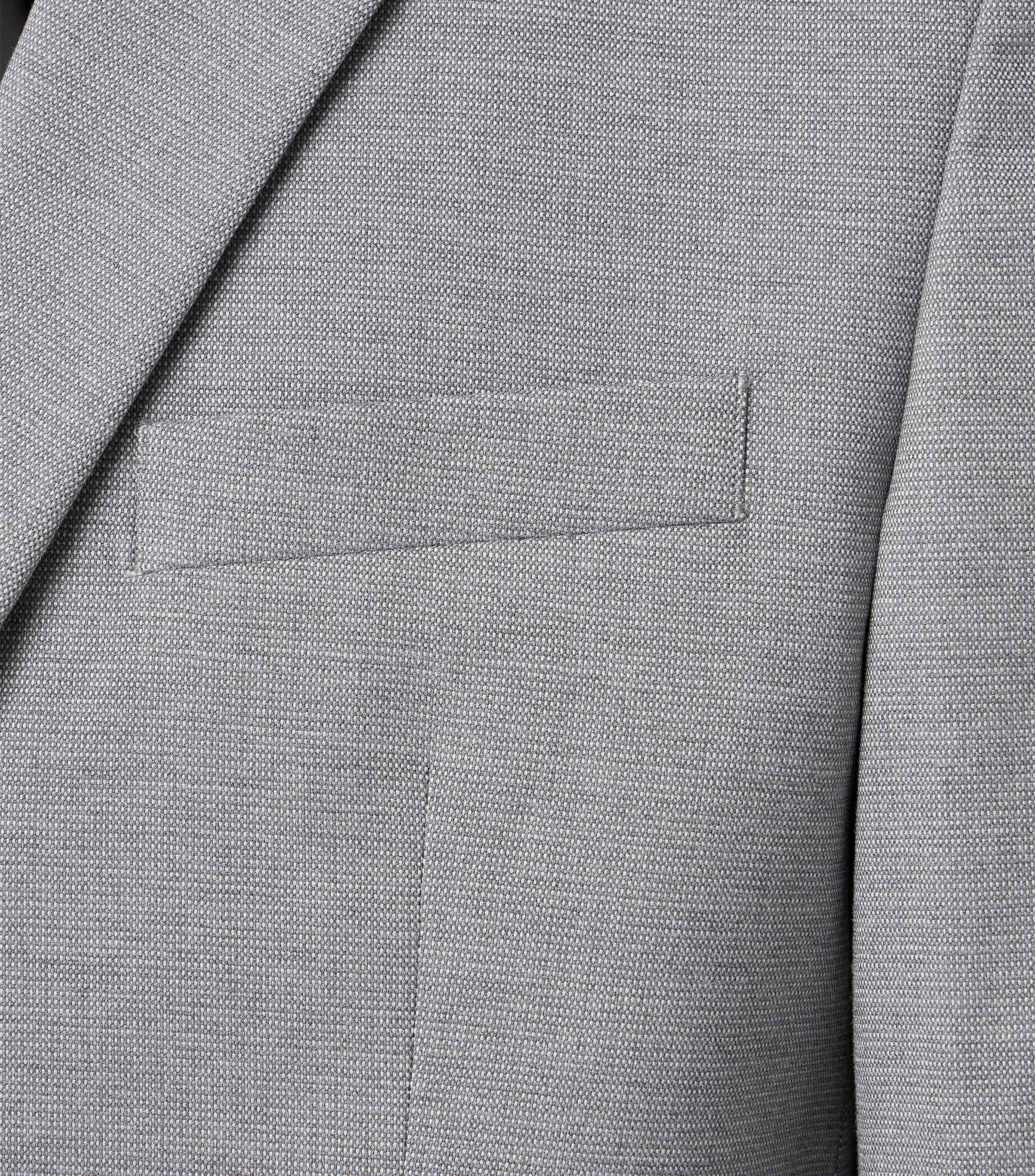 Sakko im unifarbenen Design in der Farbe 700 silber