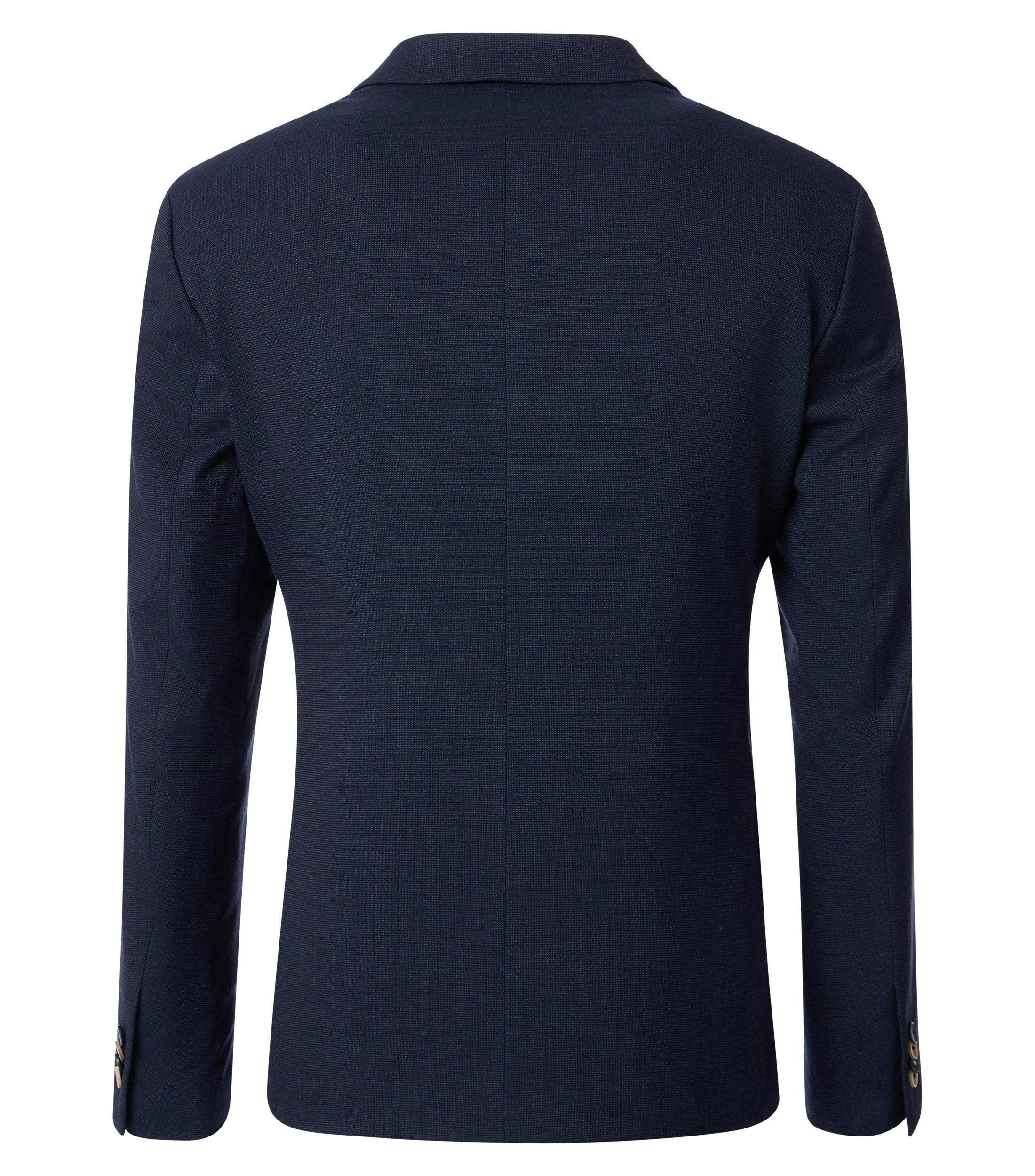 Sakko im unifarbenen Design in der Farbe 108 blau