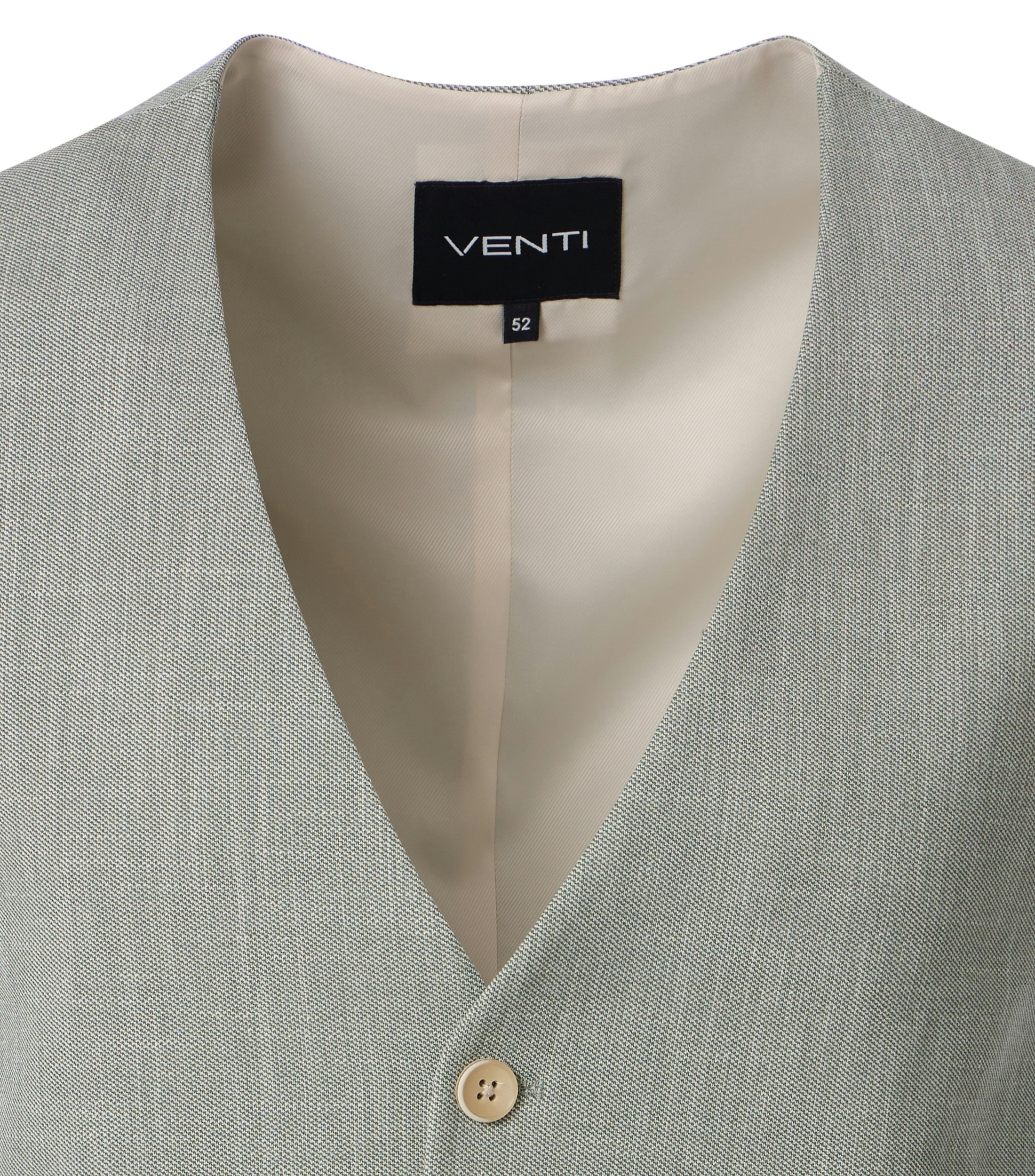 Ein Weste im uni Muster in der Farbe Grün