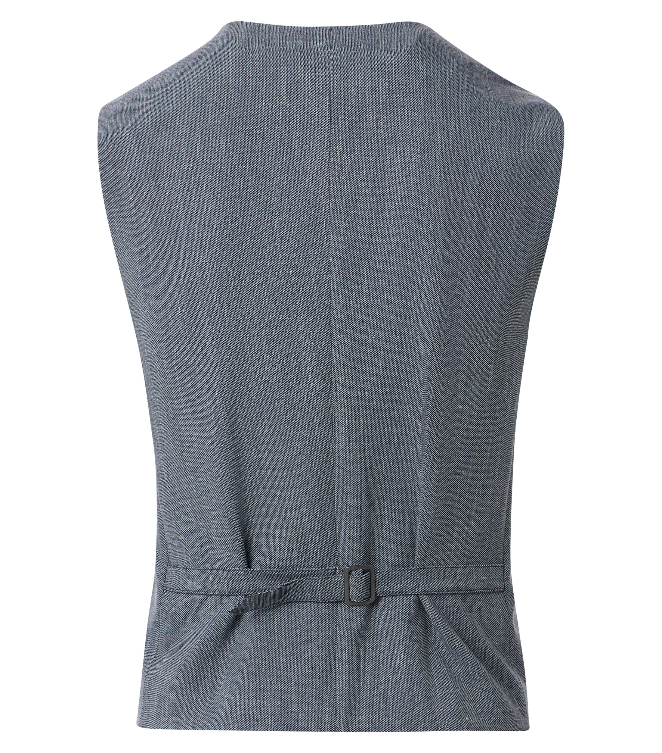 Ein Weste im uni Muster in der Farbe Blau