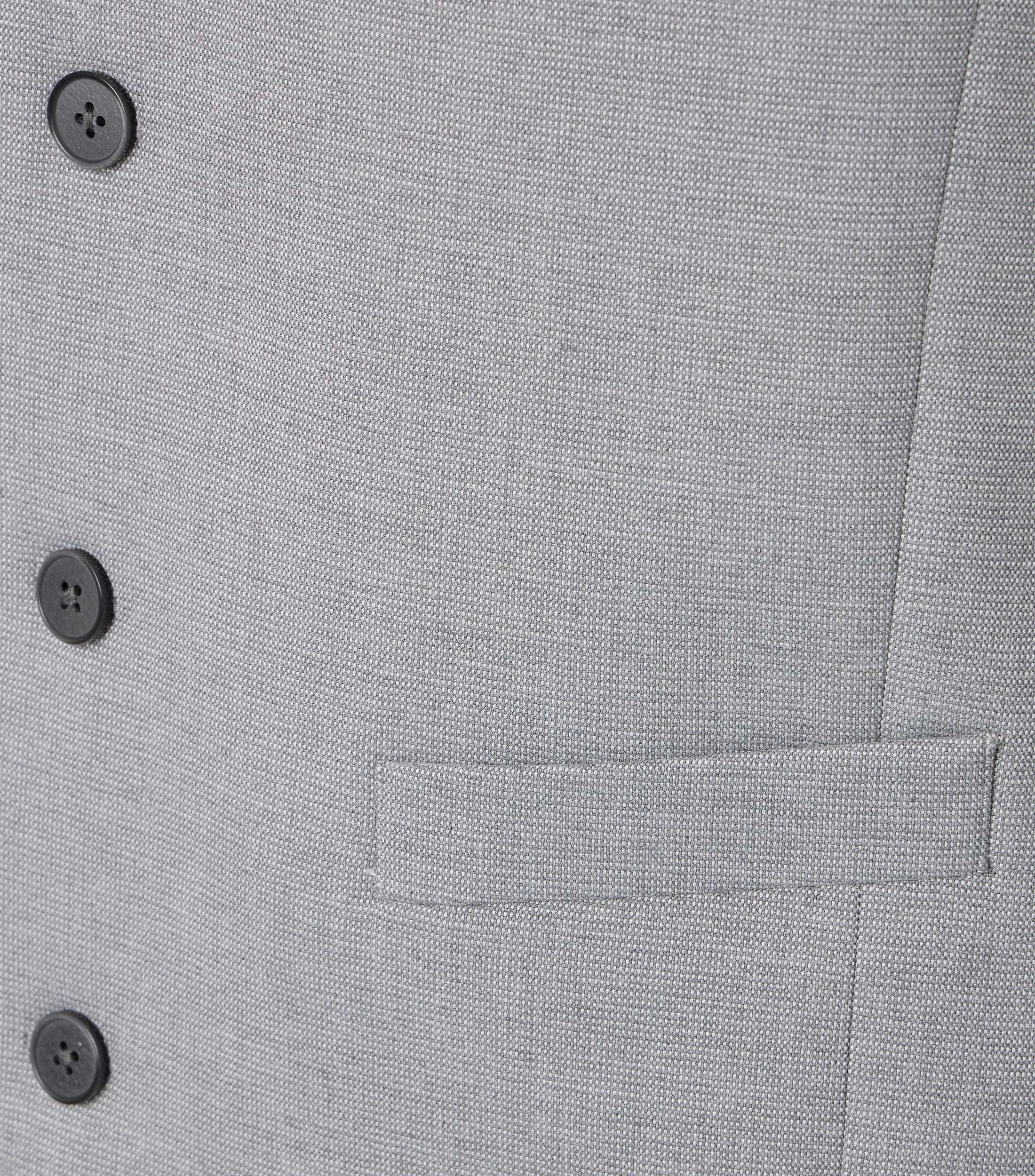 Anzugweste im unifarbenen Design in der Farbe 700 silber
