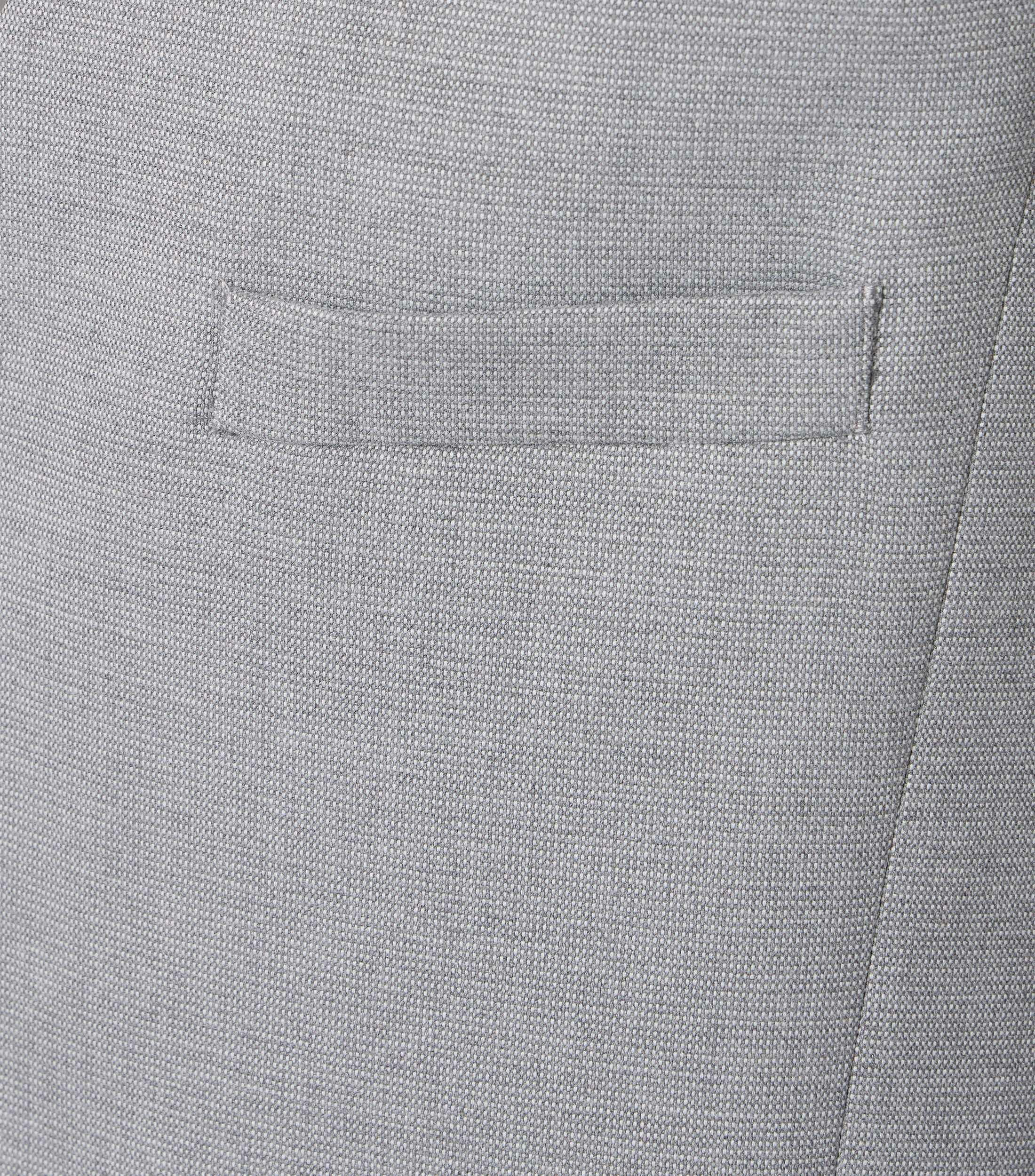 Ein Weste im uni Muster in der Farbe Grau