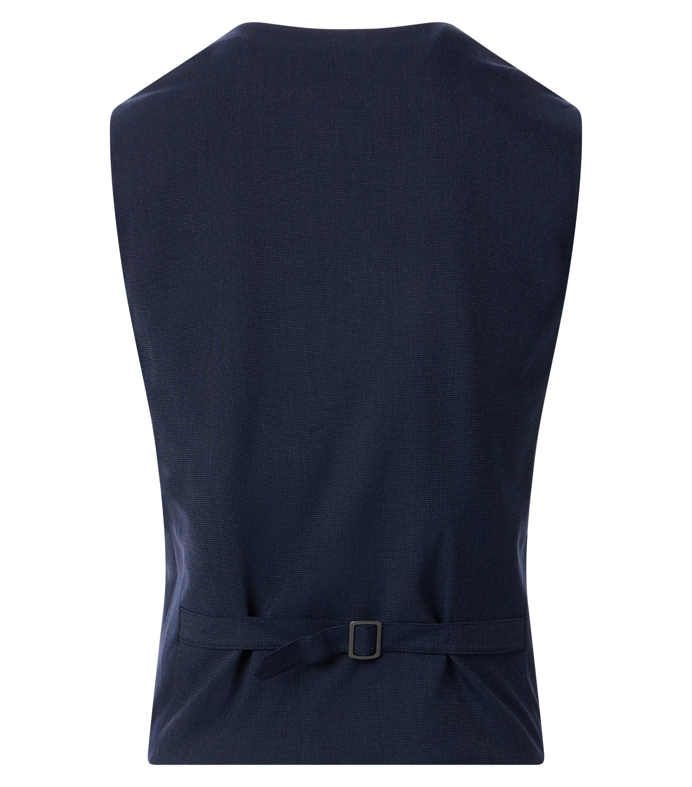 Ein Weste im uni Muster in der Farbe Dunkelblau