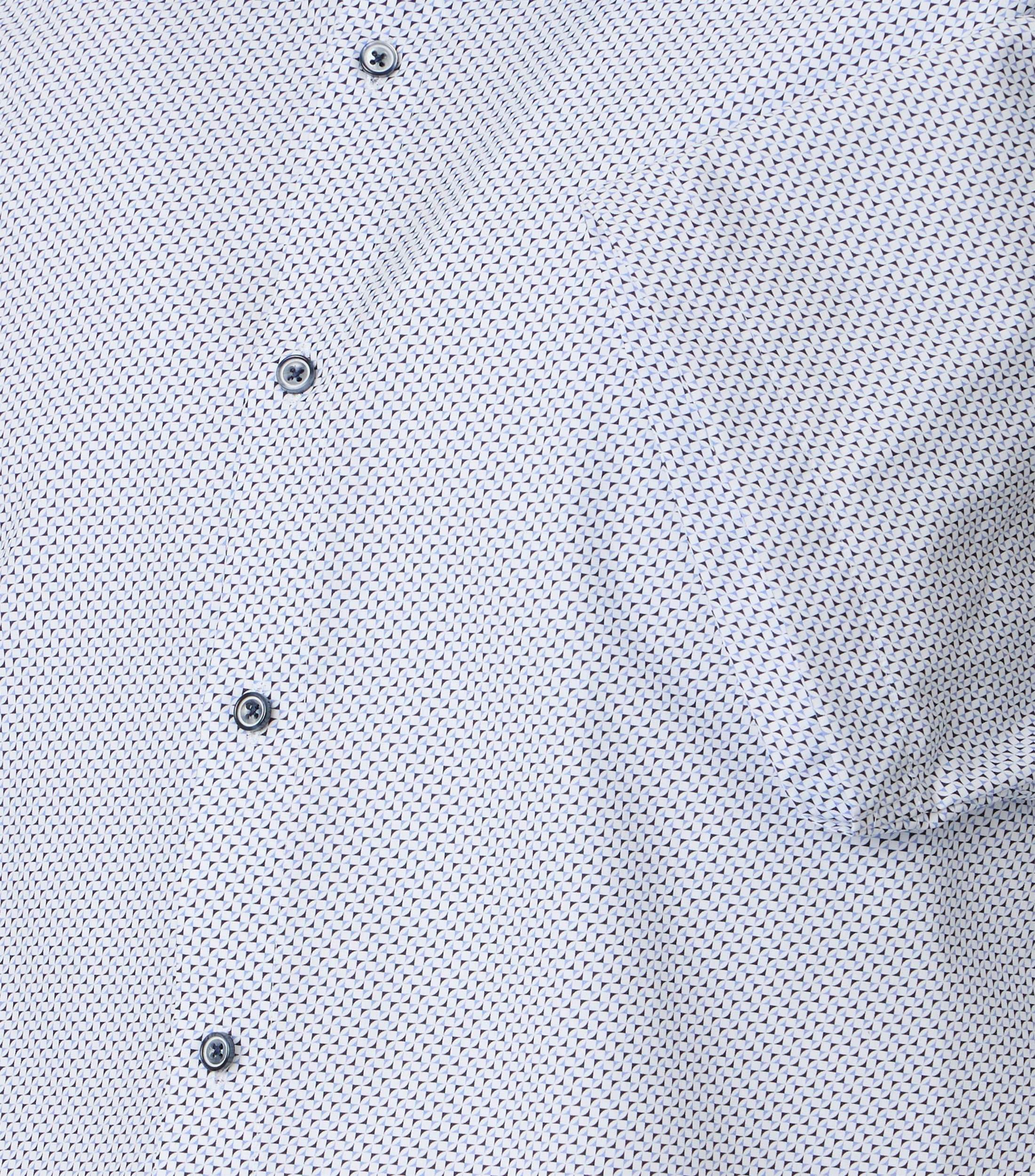 Ein Businesshemd im Print Muster in der Farbe Hellblau