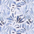 Ein Businesshemd im Print Muster in der Farbe Blau