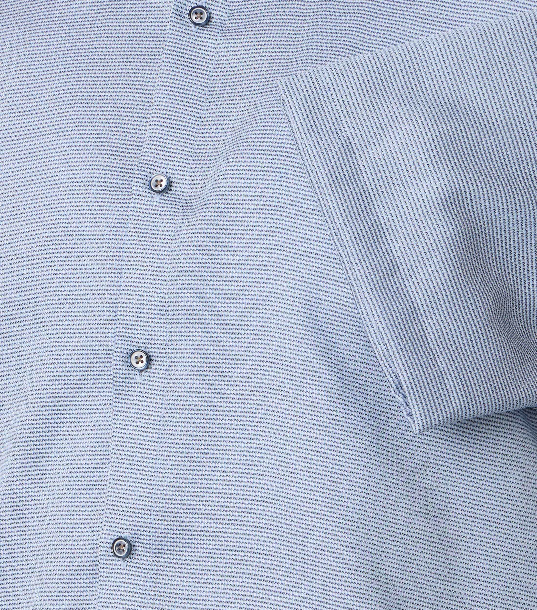 Businesshemd im unifarbenen Design in der Farbe Blau