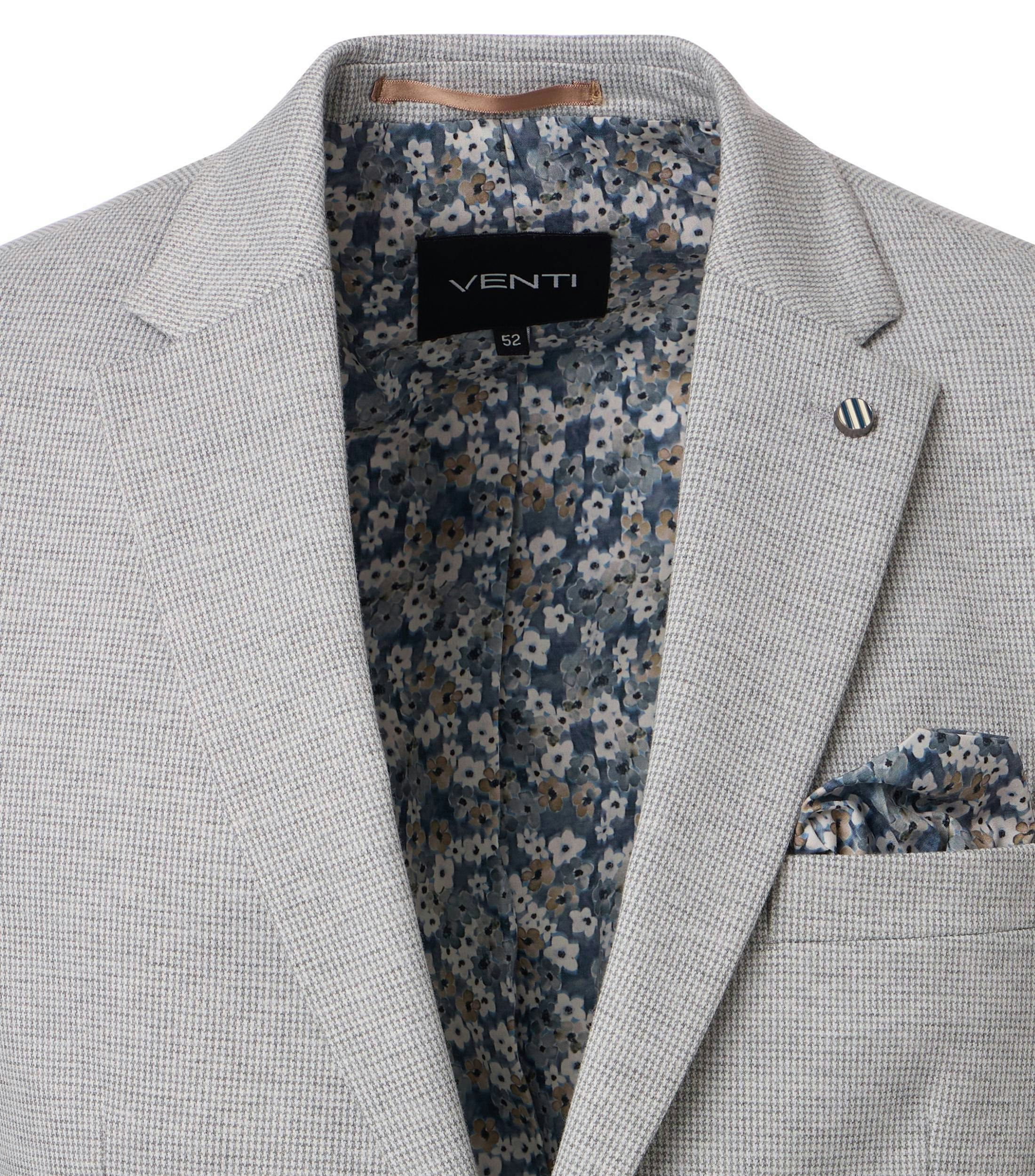 Ein Sakko im uni Muster in der Farbe Grau