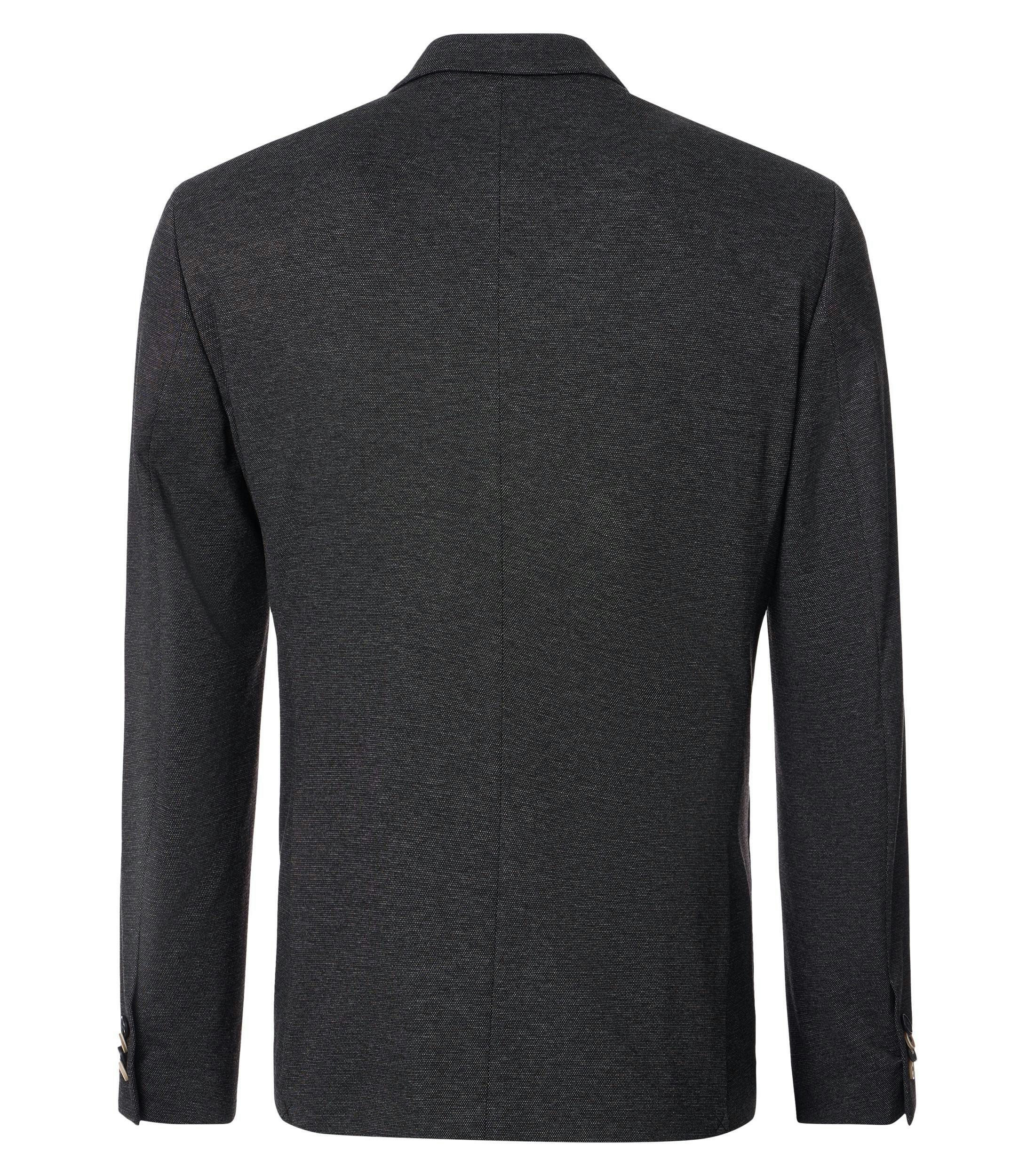 Ein Sakko im uni Muster in der Farbe Dunkelgrau