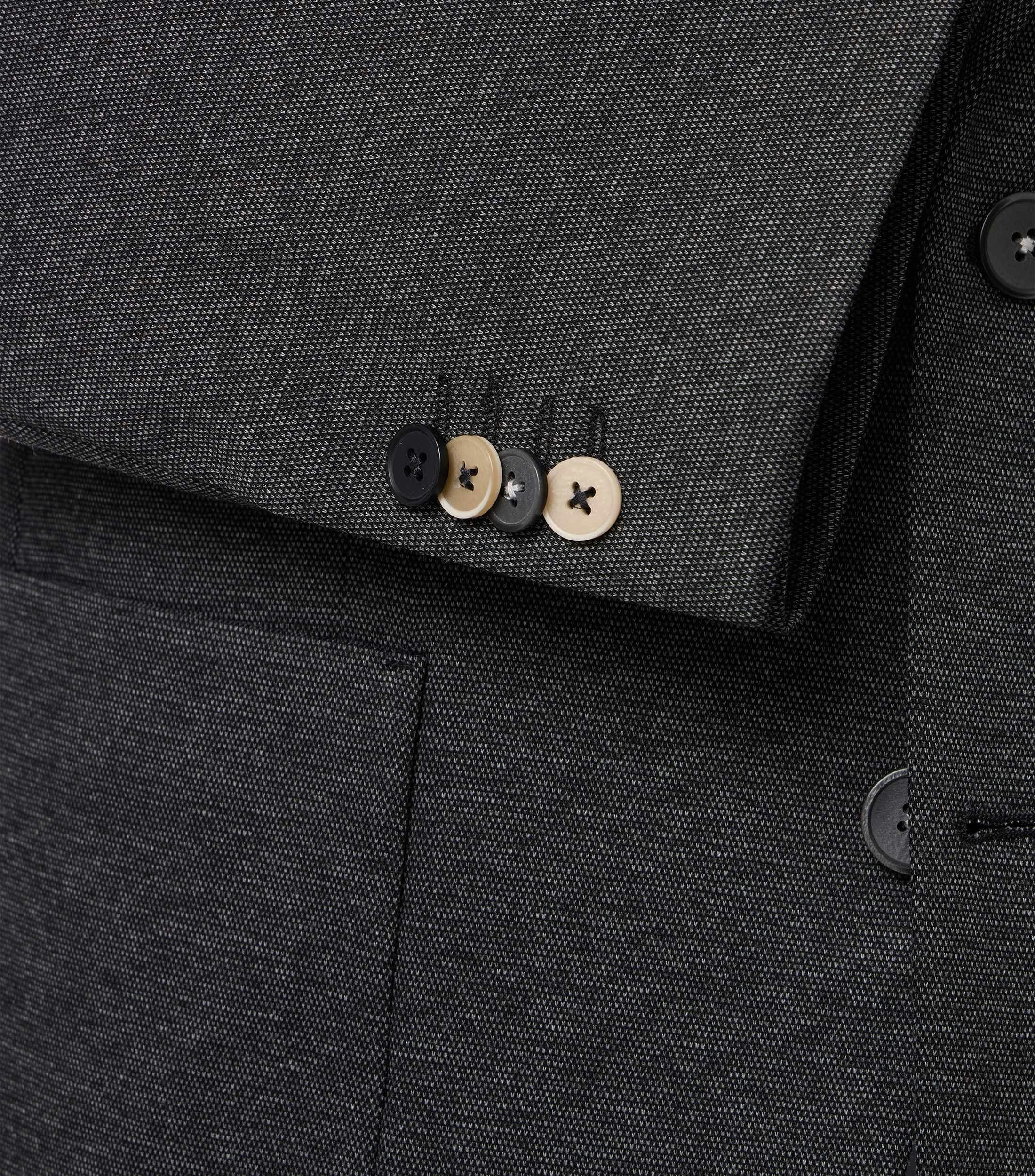 Ein Sakko im uni Muster in der Farbe Dunkelgrau