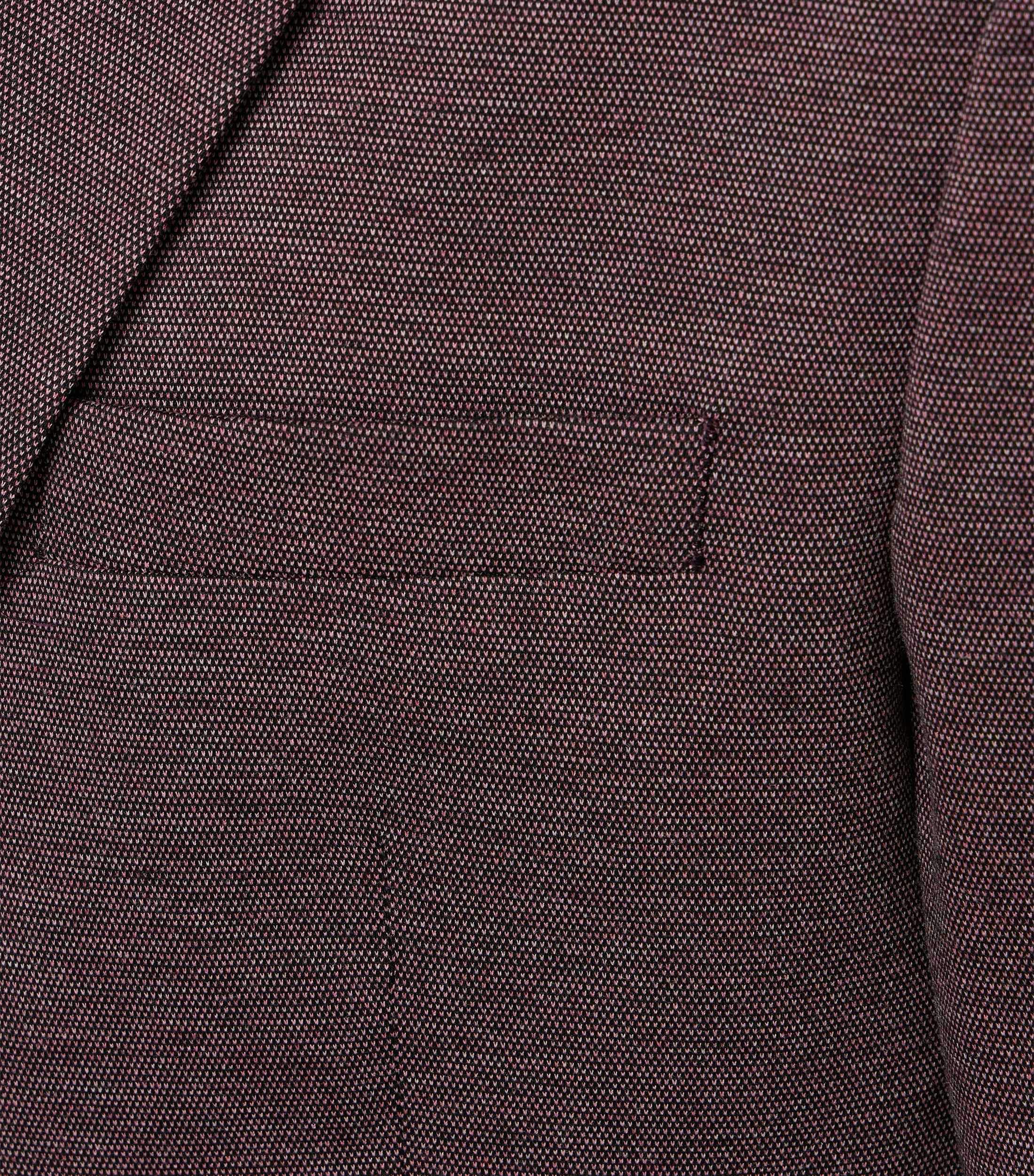 Ein Sakko im uni Muster in der Farbe Bordeauxrot