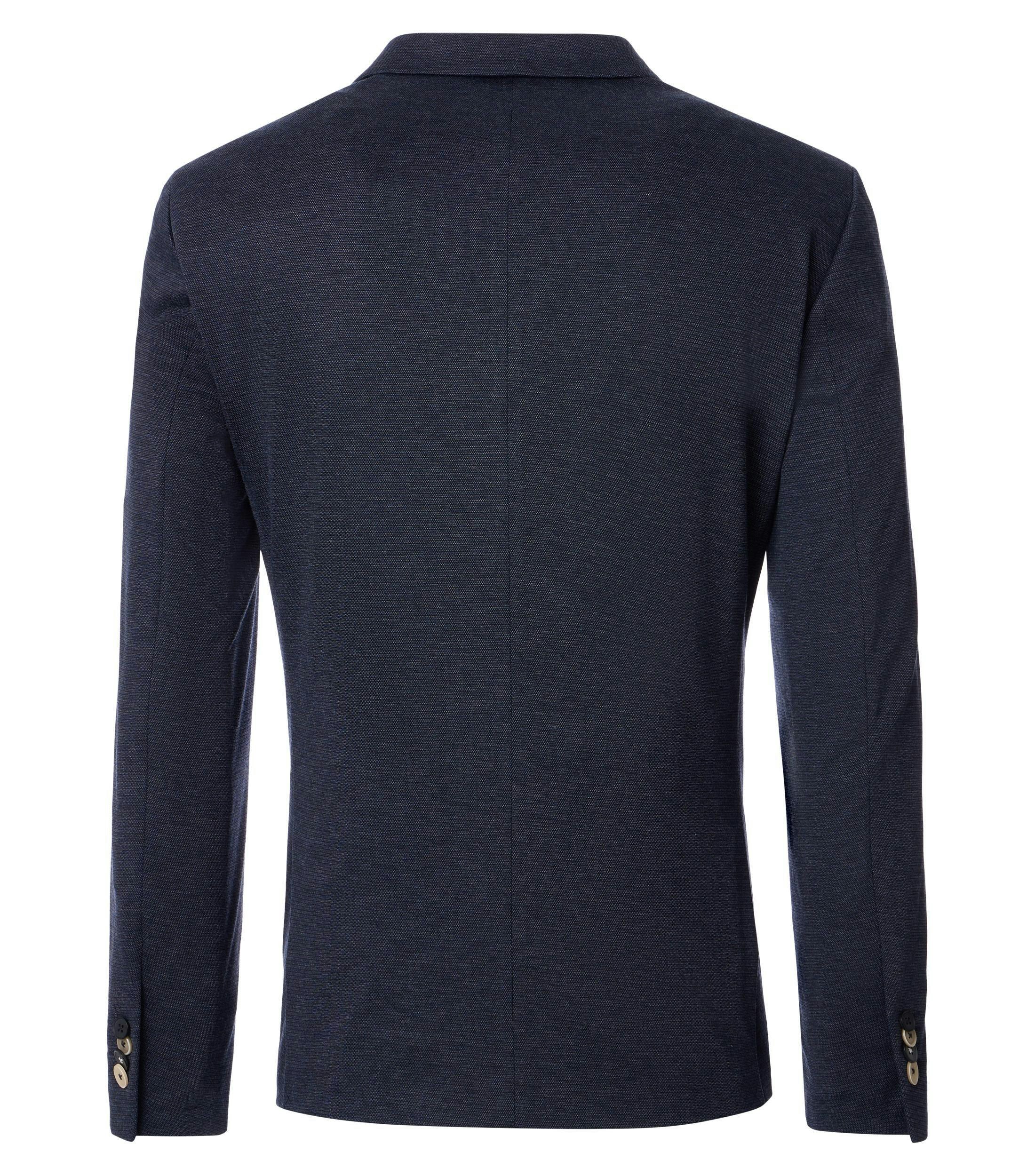 Ein Sakko im uni Muster in der Farbe Dunkelblau