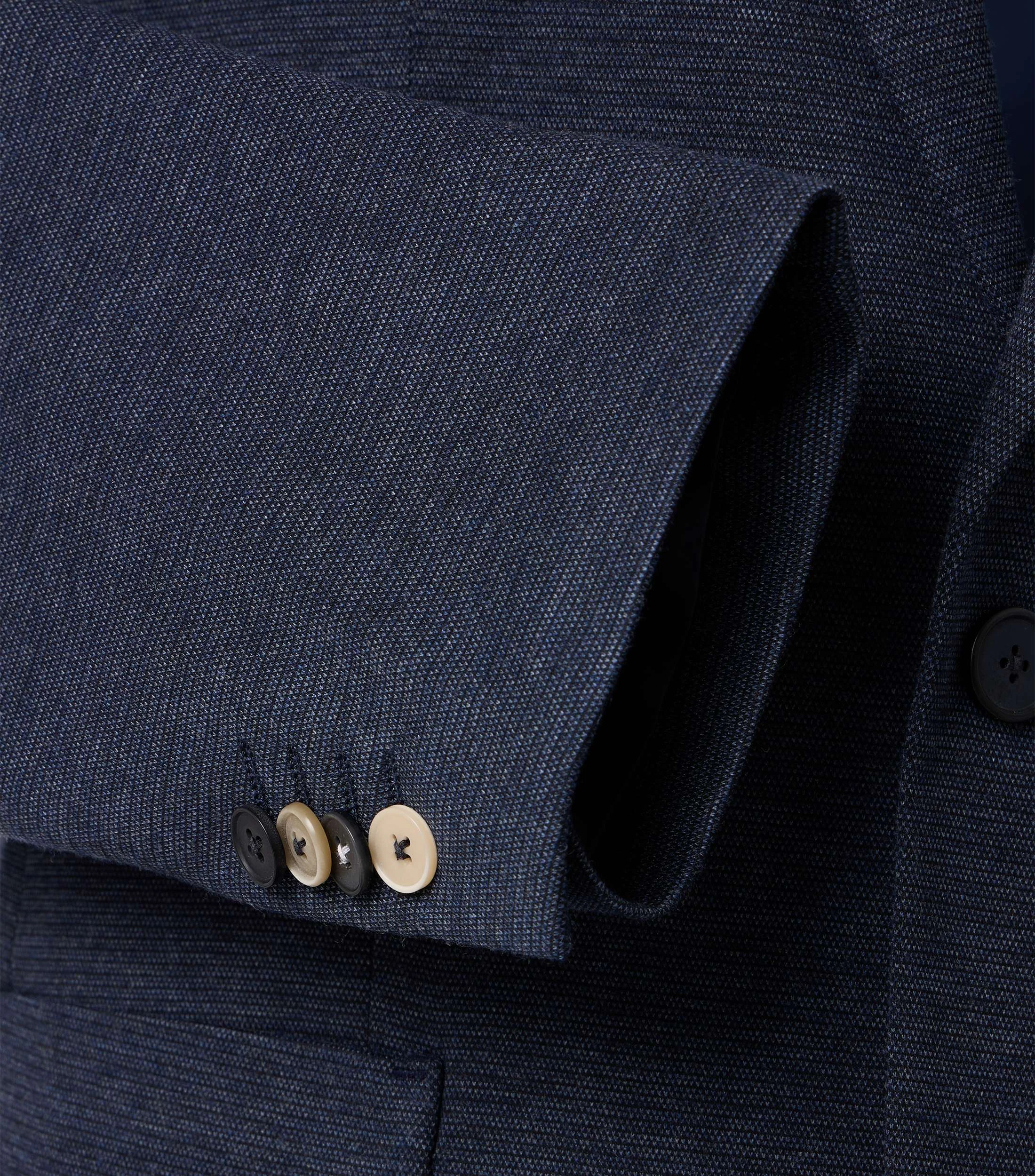 Sakko im unifarbenen Design in der Farbe 105 blau