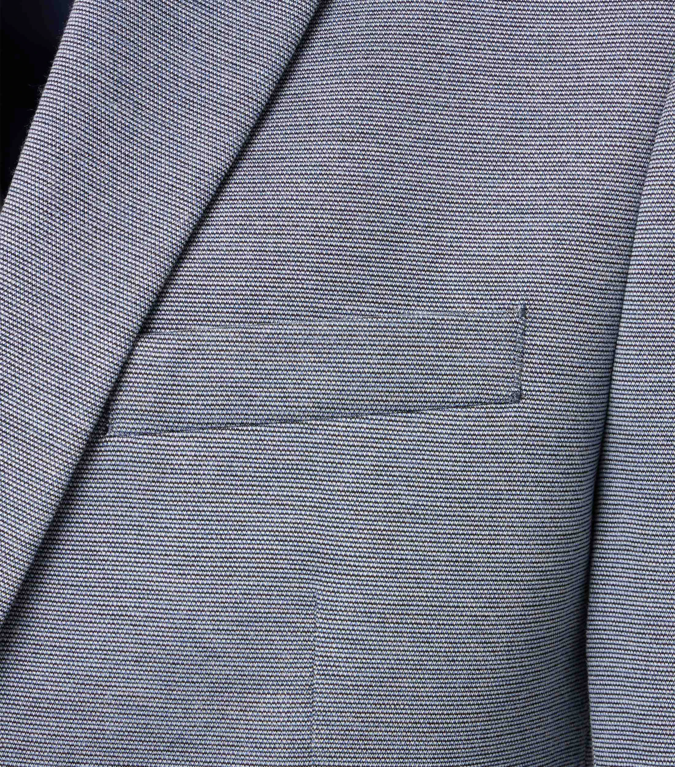 Sakko im unifarbenen Design in der Farbe 132 blau