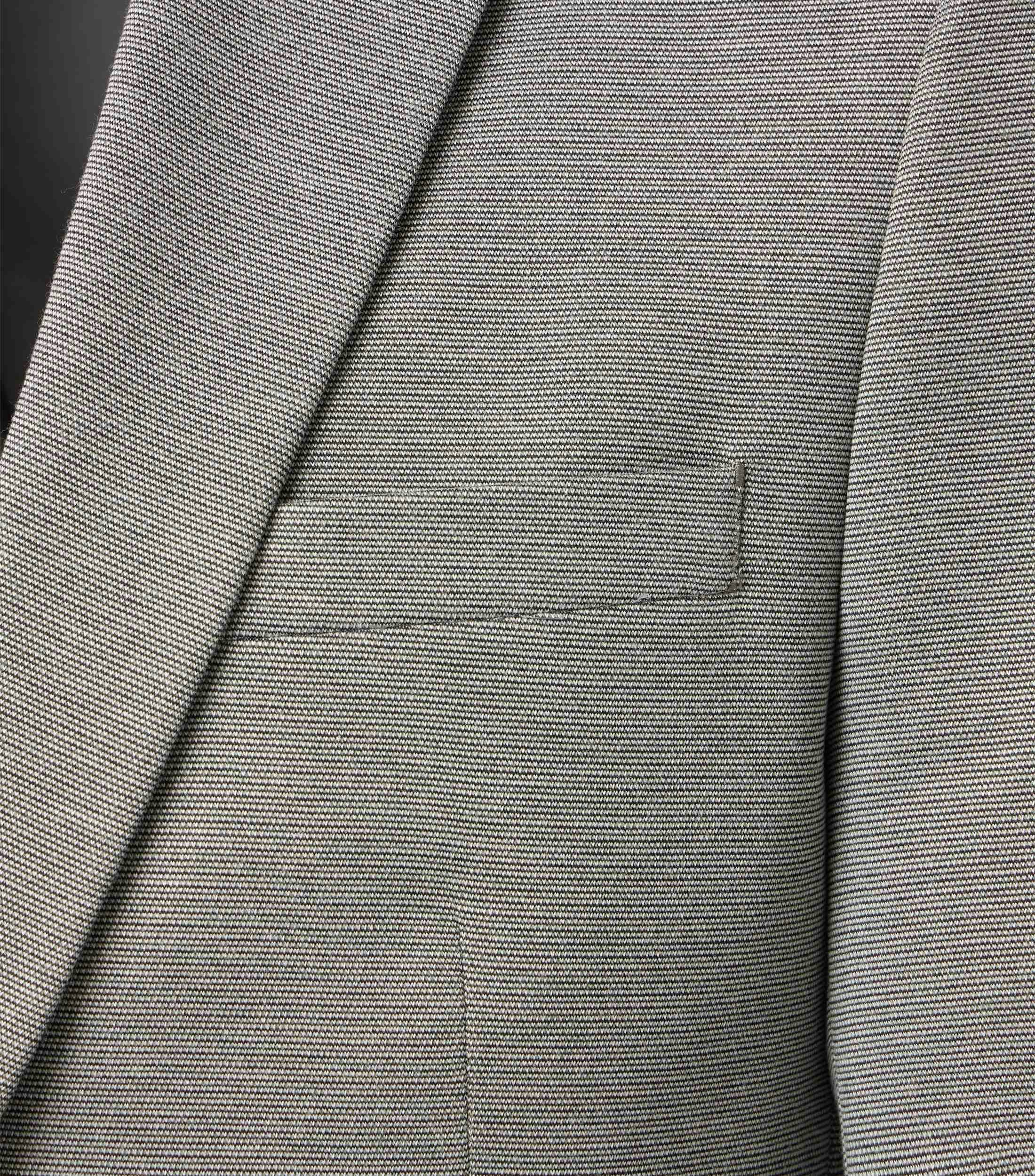 Ein Sakko im uni Muster in der Farbe Hellgrün