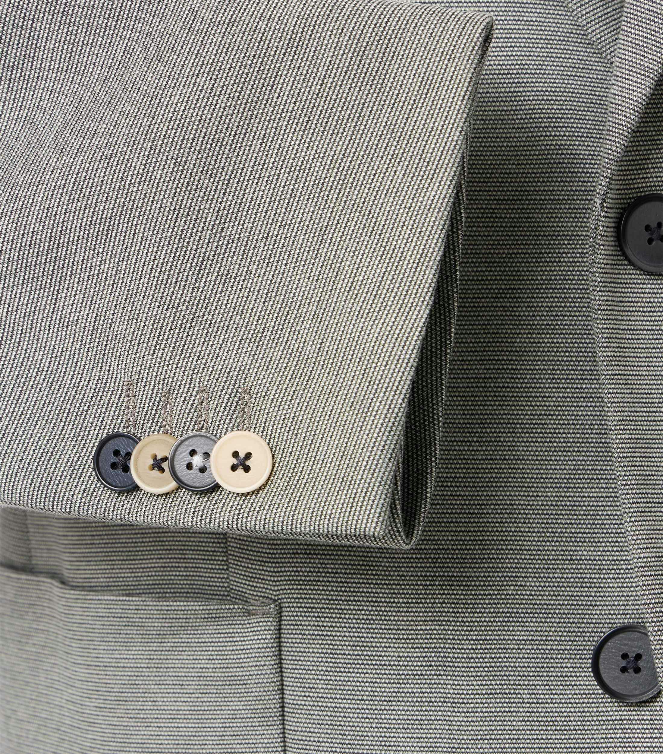 Ein Sakko im uni Muster in der Farbe Hellgrün