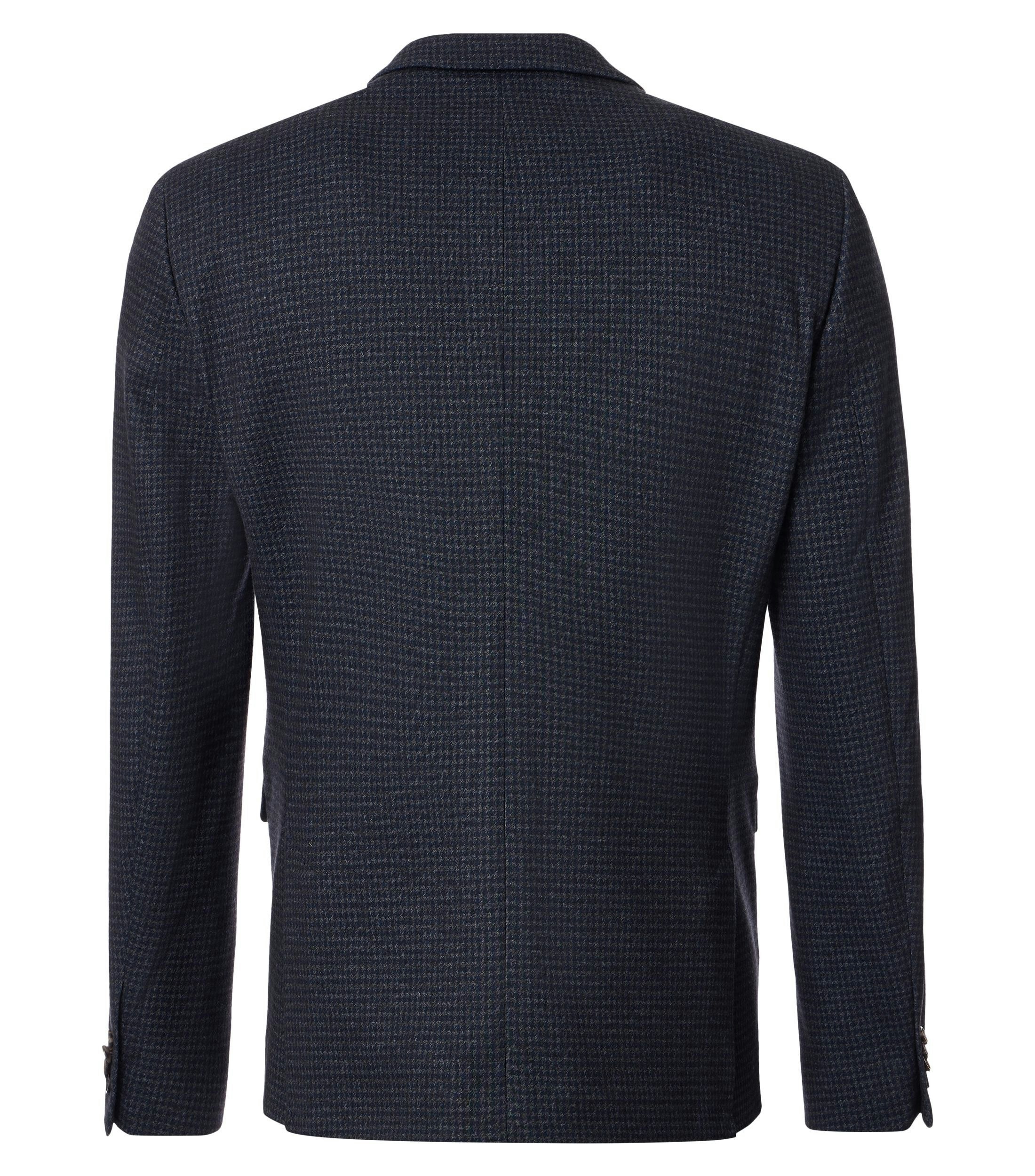 Ein Sakko im uni Muster in der Farbe Dunkelblau