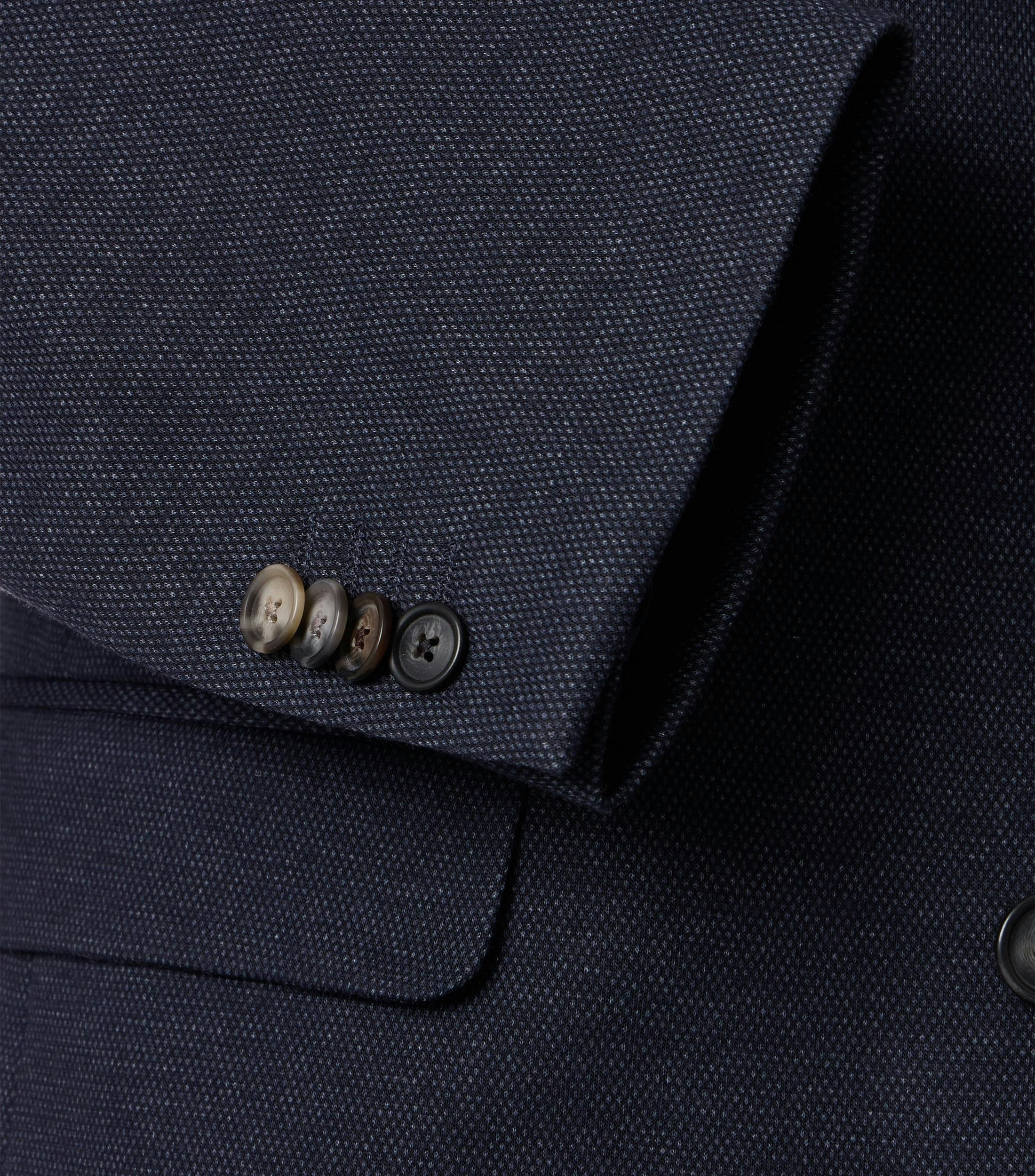 Ein Sakko im uni Muster in der Farbe Dunkelblau