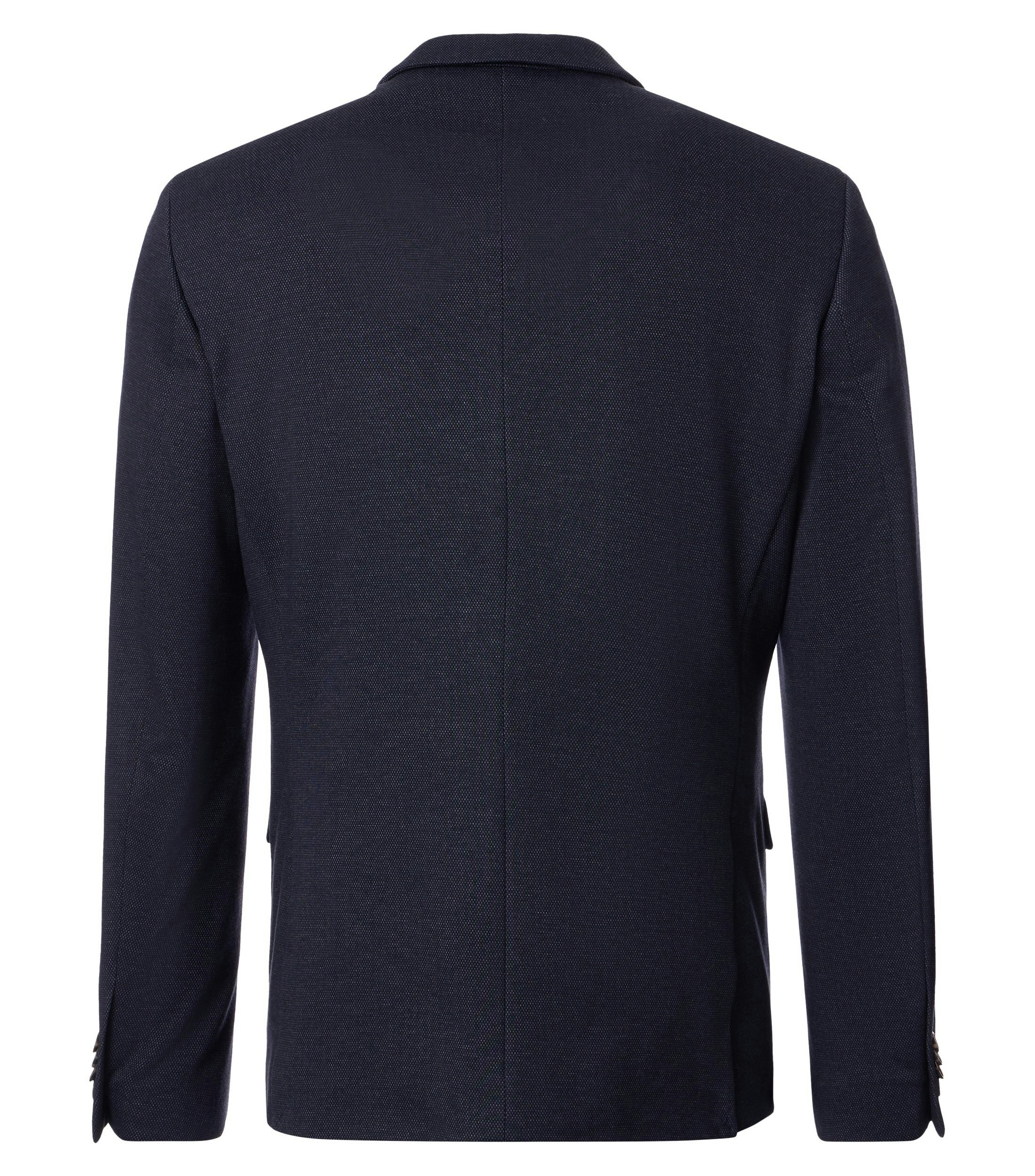 Ein Sakko im uni Muster in der Farbe Dunkelblau