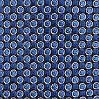 Eine Krawatte im Print Muster in der Farbe Blau