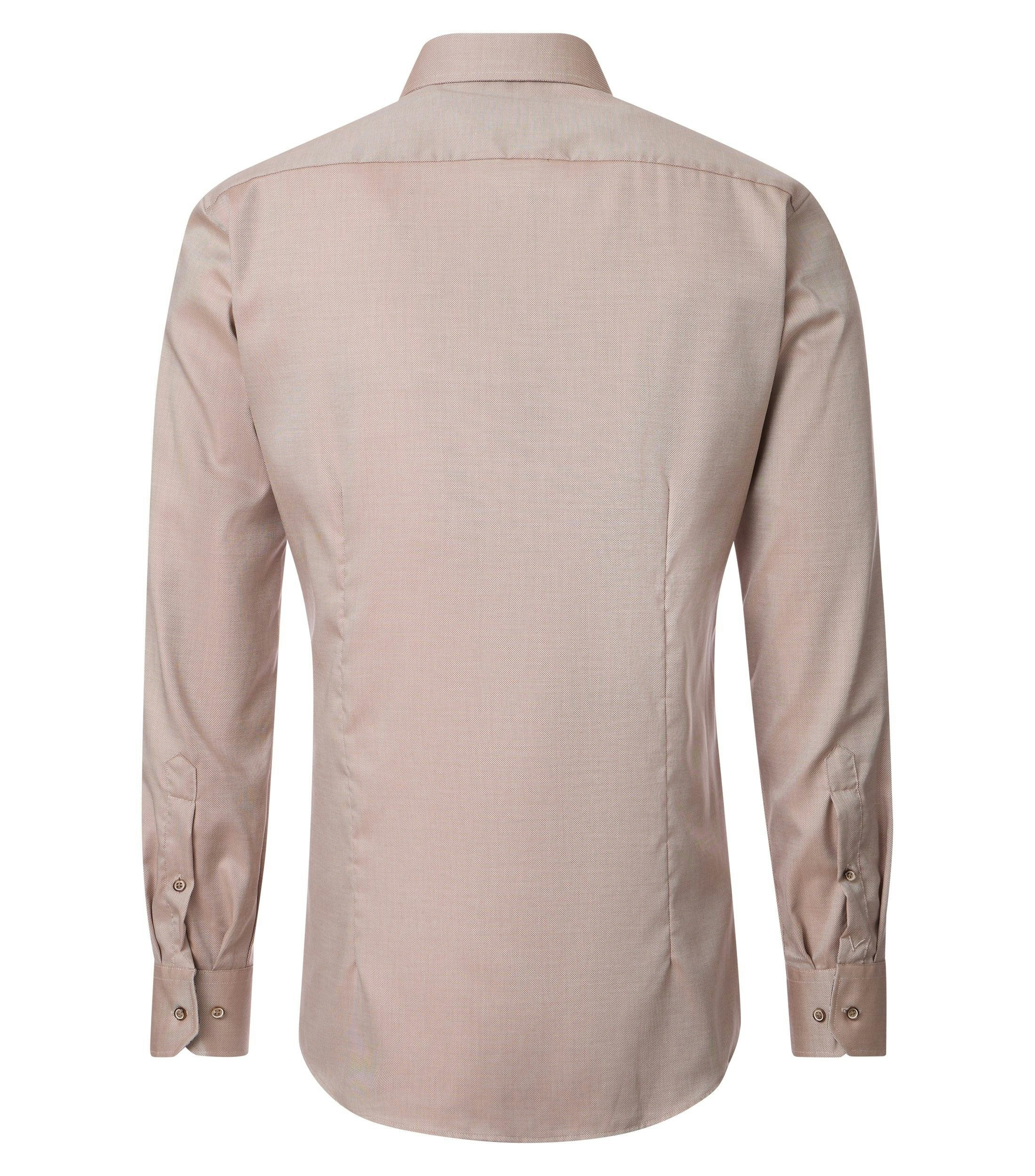 Ein Businesshemd im uni Muster in der Farbe Zartrosa