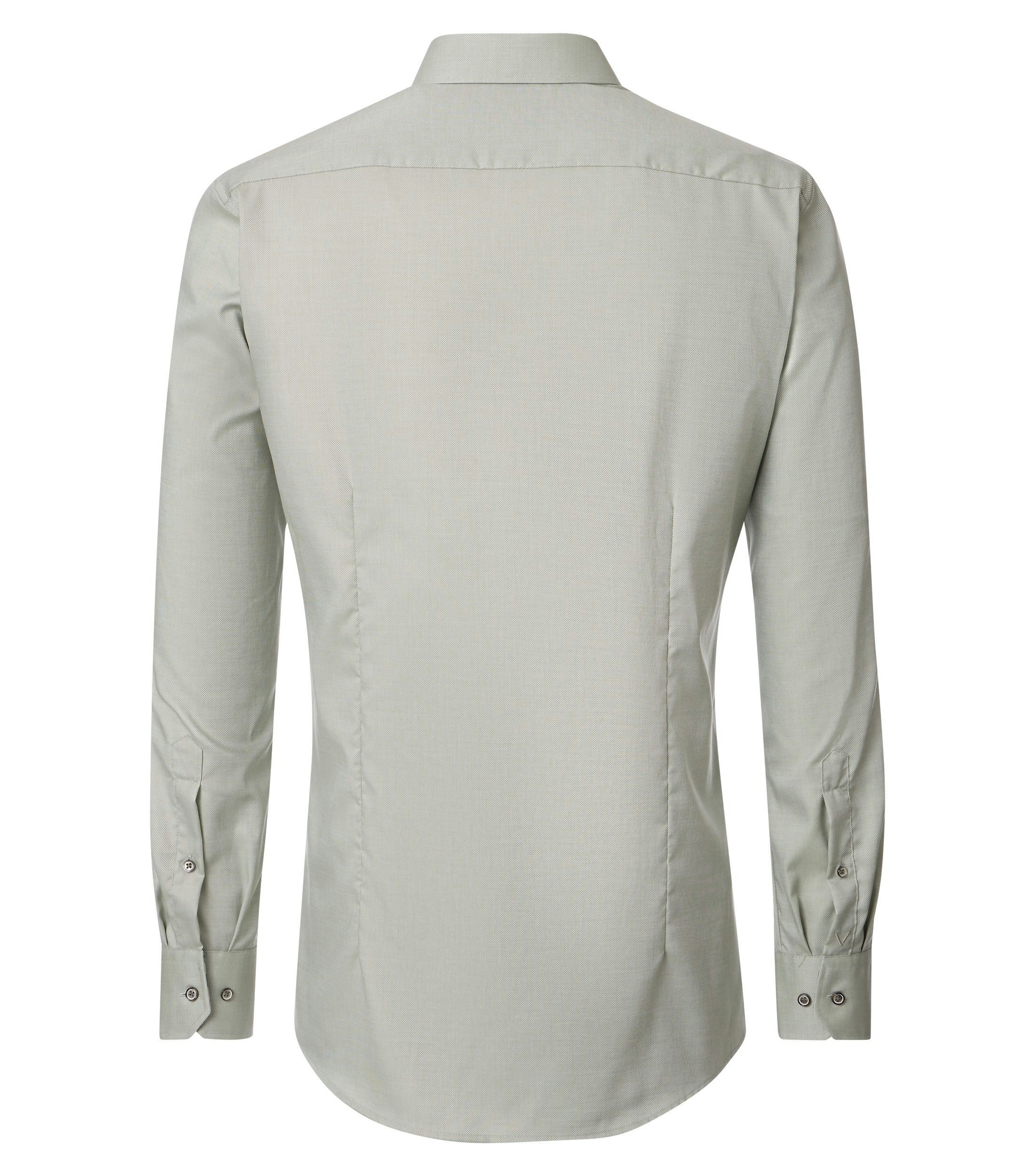 Ein Businesshemd im uni Muster in der Farbe Mint