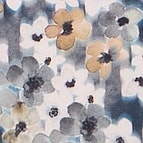 Ein Businesshemd im Print Muster in der Farbe Blau