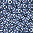 Ein Businesshemd im Print Muster in der Farbe Dunkelblau