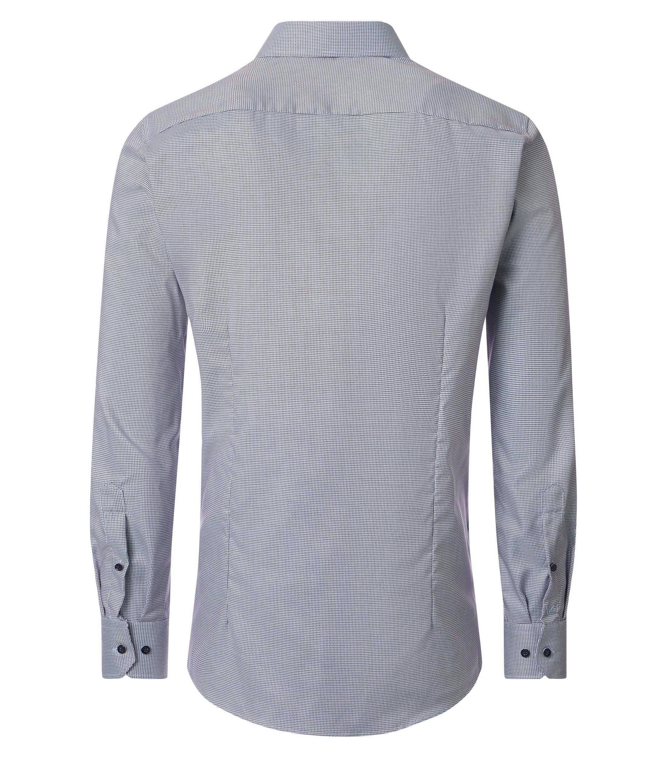 Ein Businesshemd im uni Muster in der Farbe Hellrot