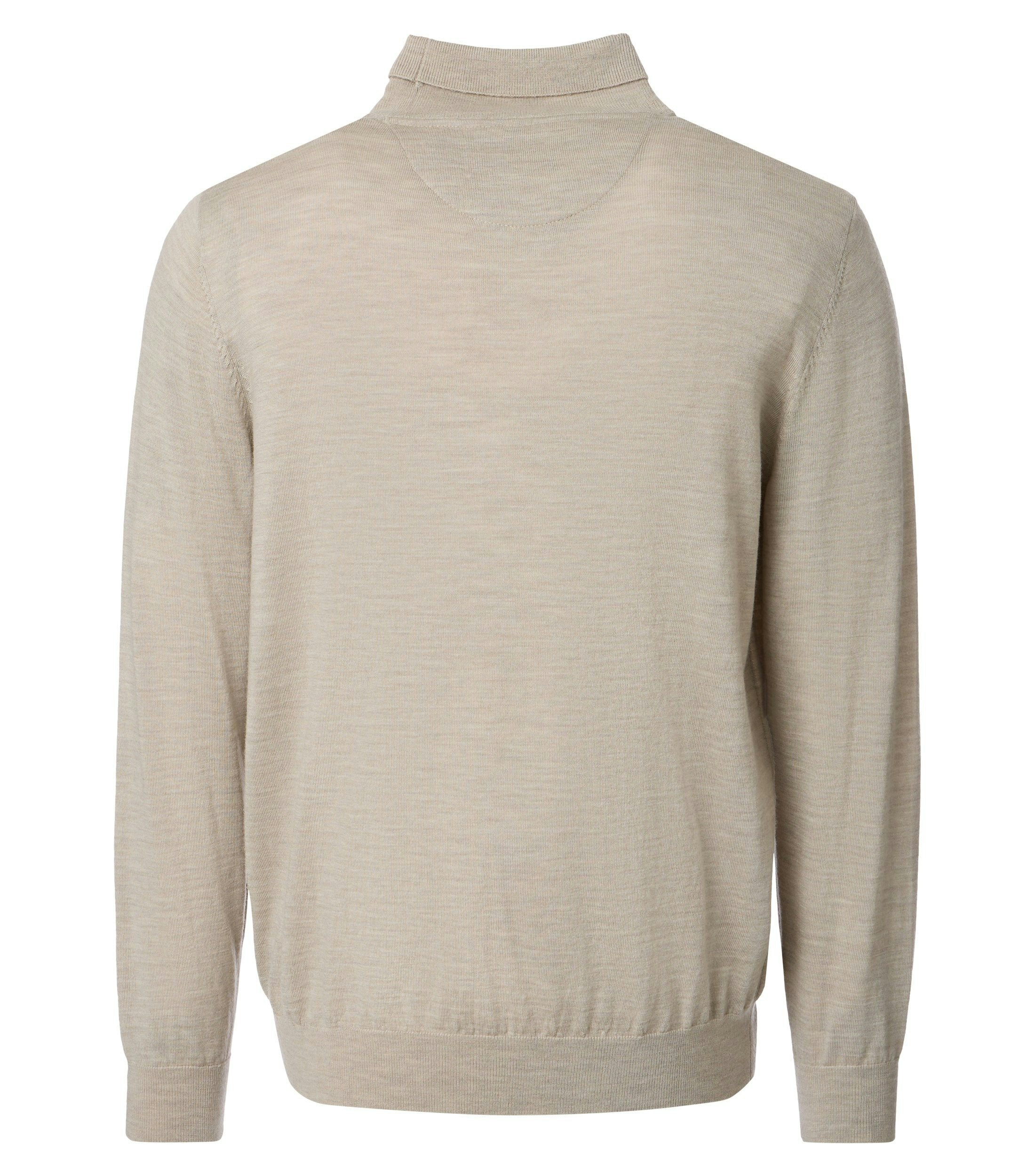 Ein Pullover im uni Muster in der Farbe Beige