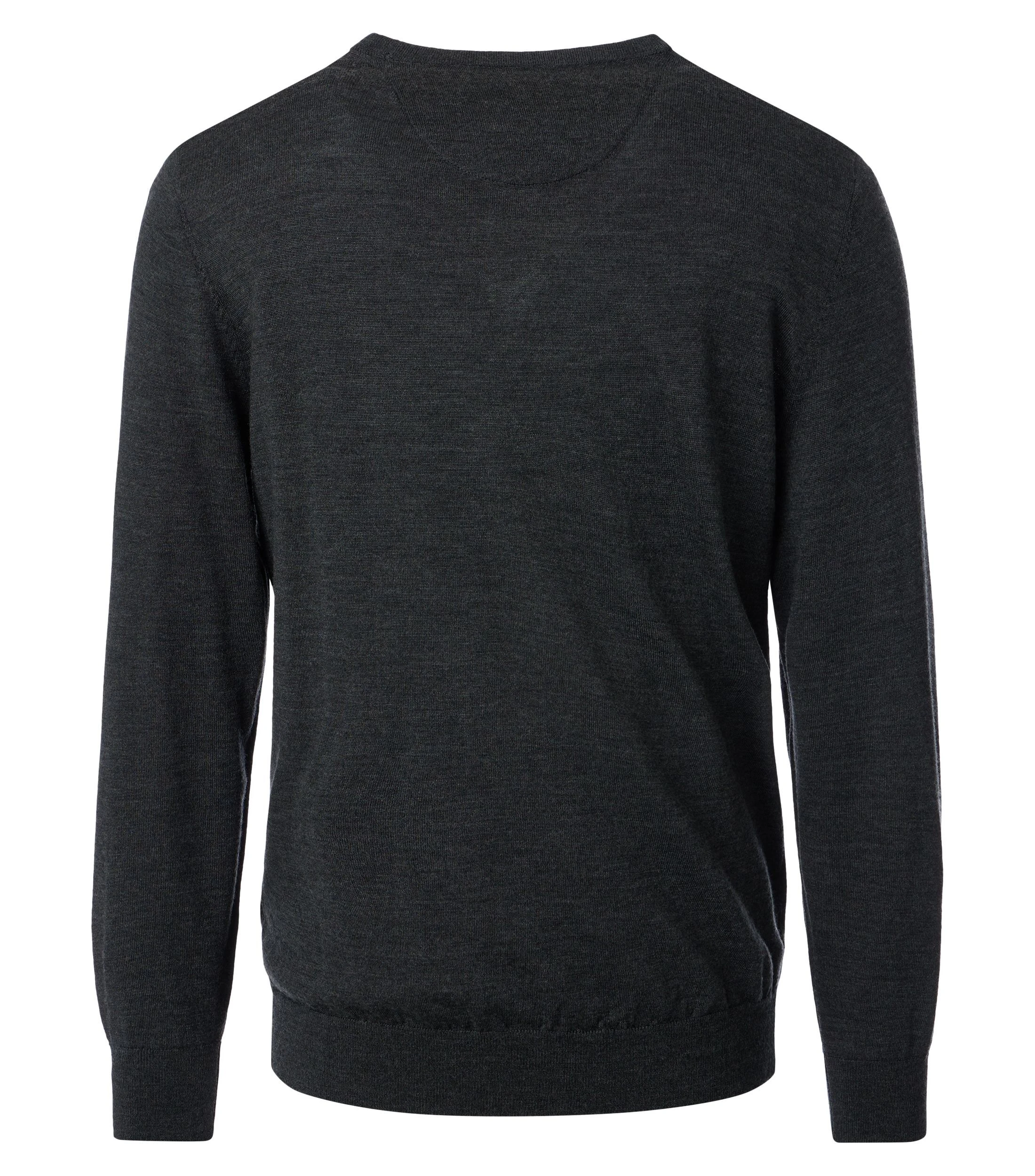 Pullover im unifarbenen Design in der Farbe Dunkelgrau