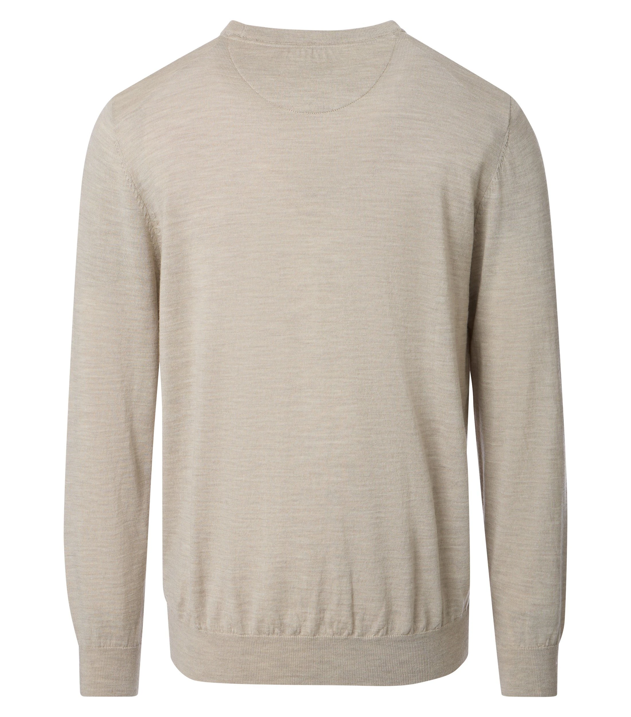 Pullover im unifarbenen Design in der Farbe Beige