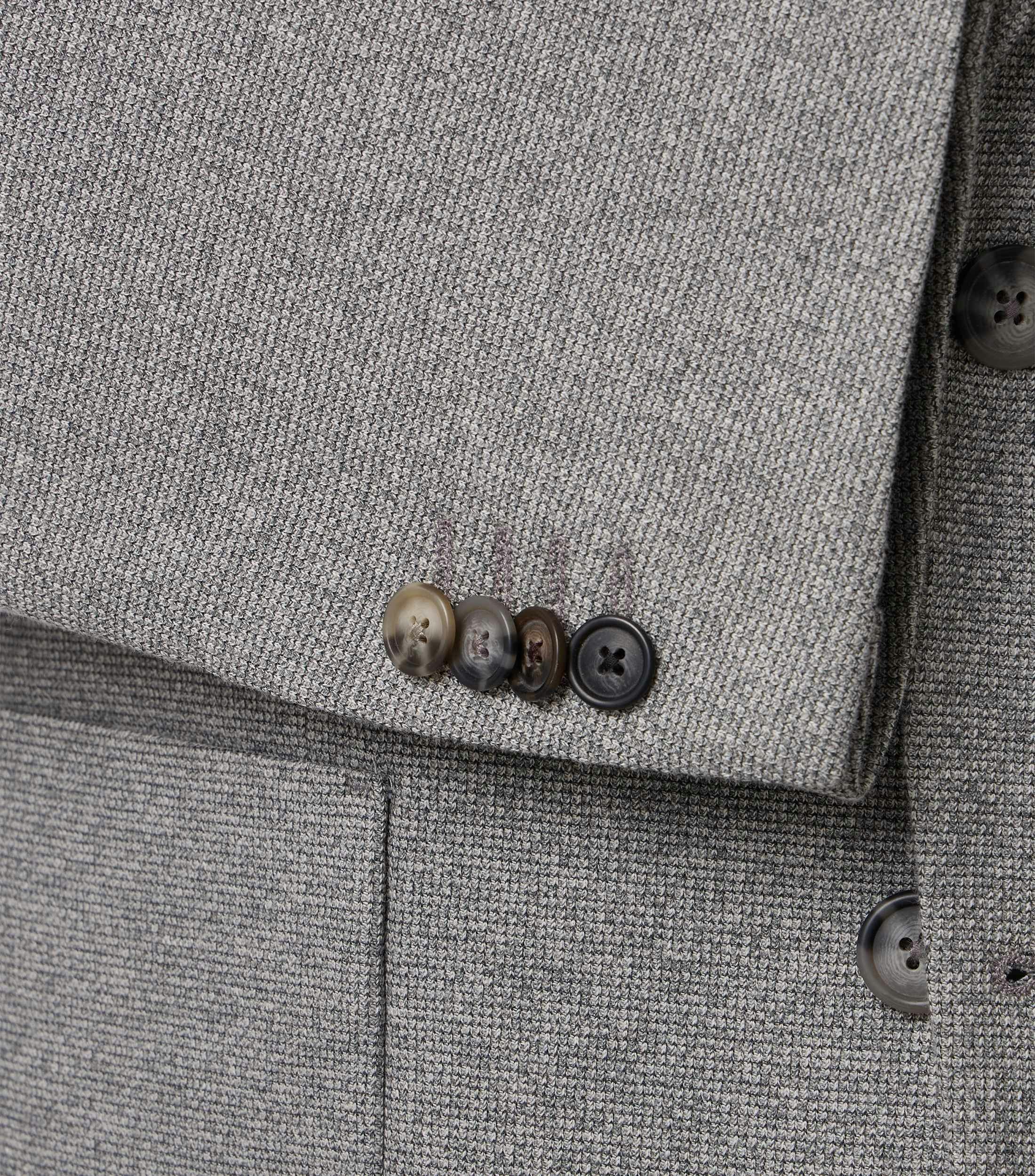 Ein Sakko im uni Muster in der Farbe Grau
