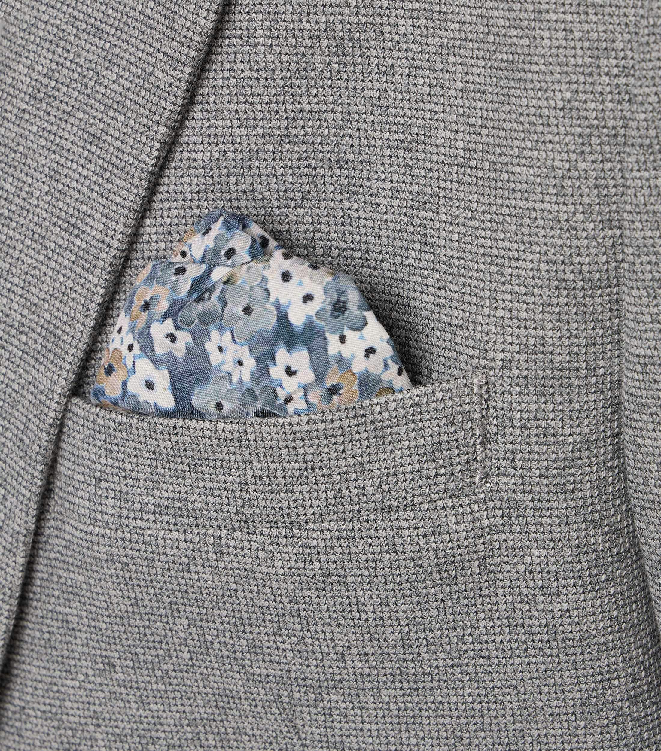 Ein Sakko im uni Muster in der Farbe Grau
