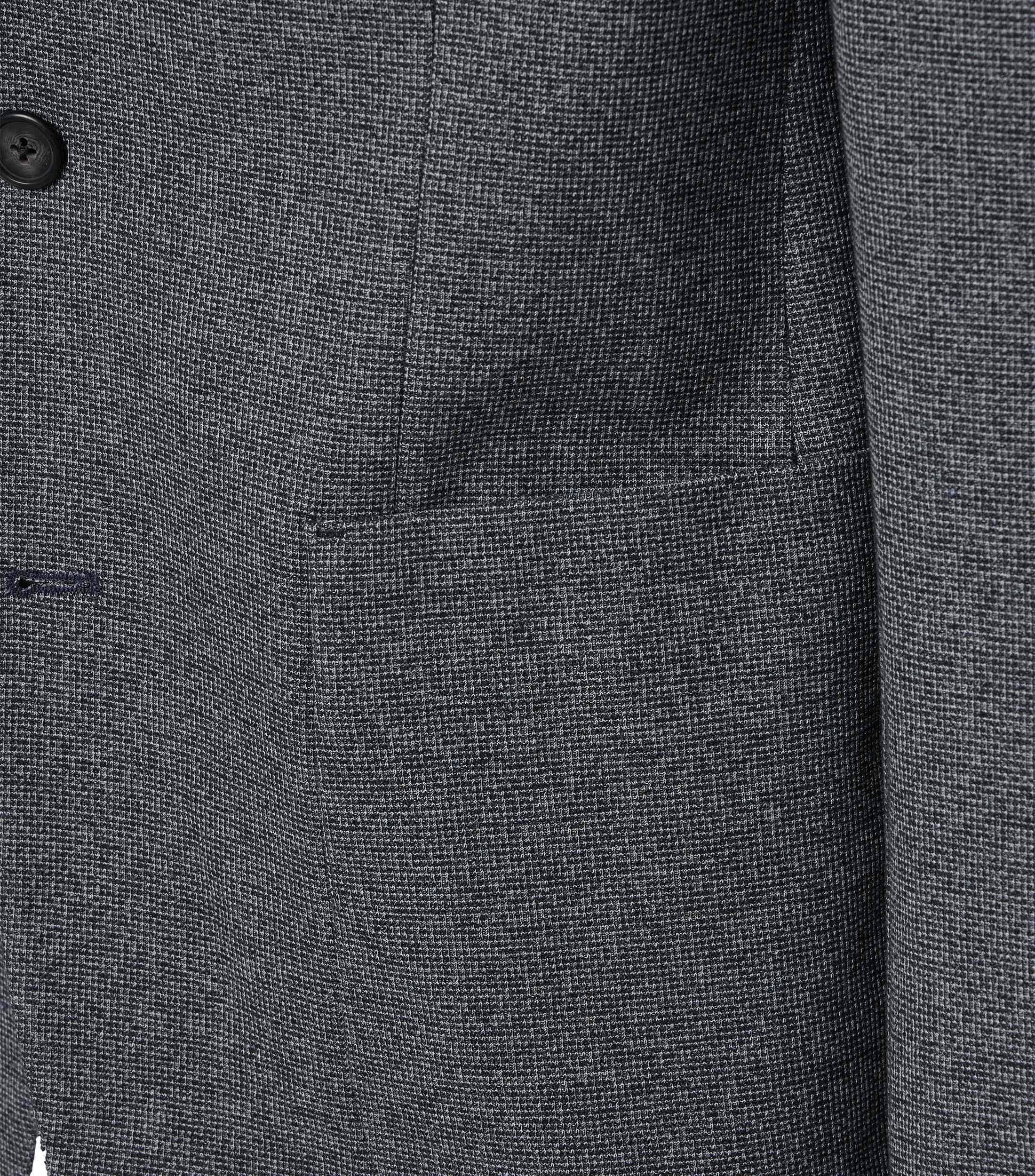 Ein Sakko im uni Muster in der Farbe Blau