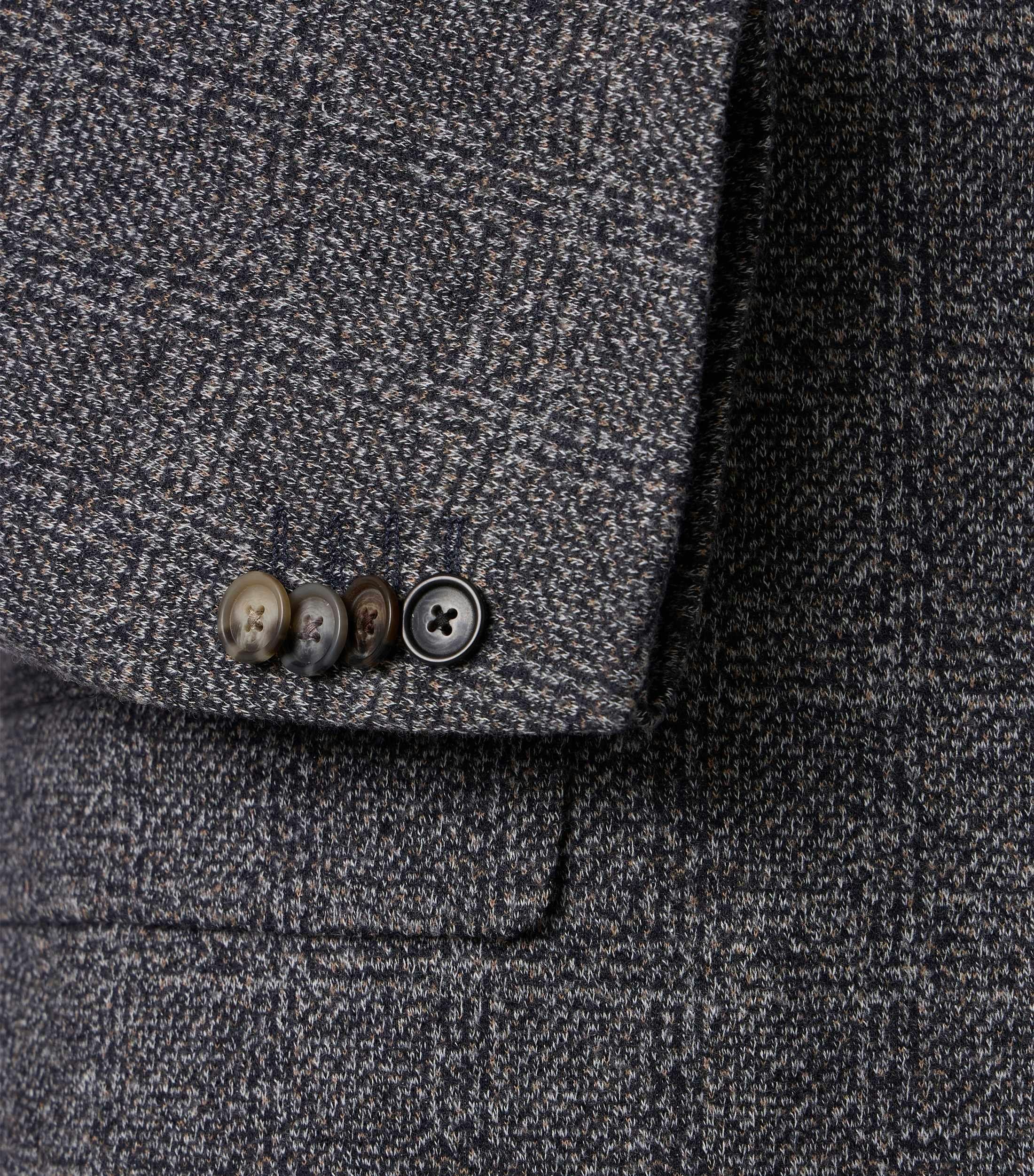 Ein Sakko im uni Muster in der Farbe Braun