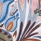 Das Model trägt ein Businesshemd im Print Muster in der Farbe Orange