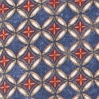 Ein Businesshemd im Print Muster in der Farbe Bordeauxrot