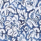 Ein Businesshemd im Print Muster in der Farbe Blau