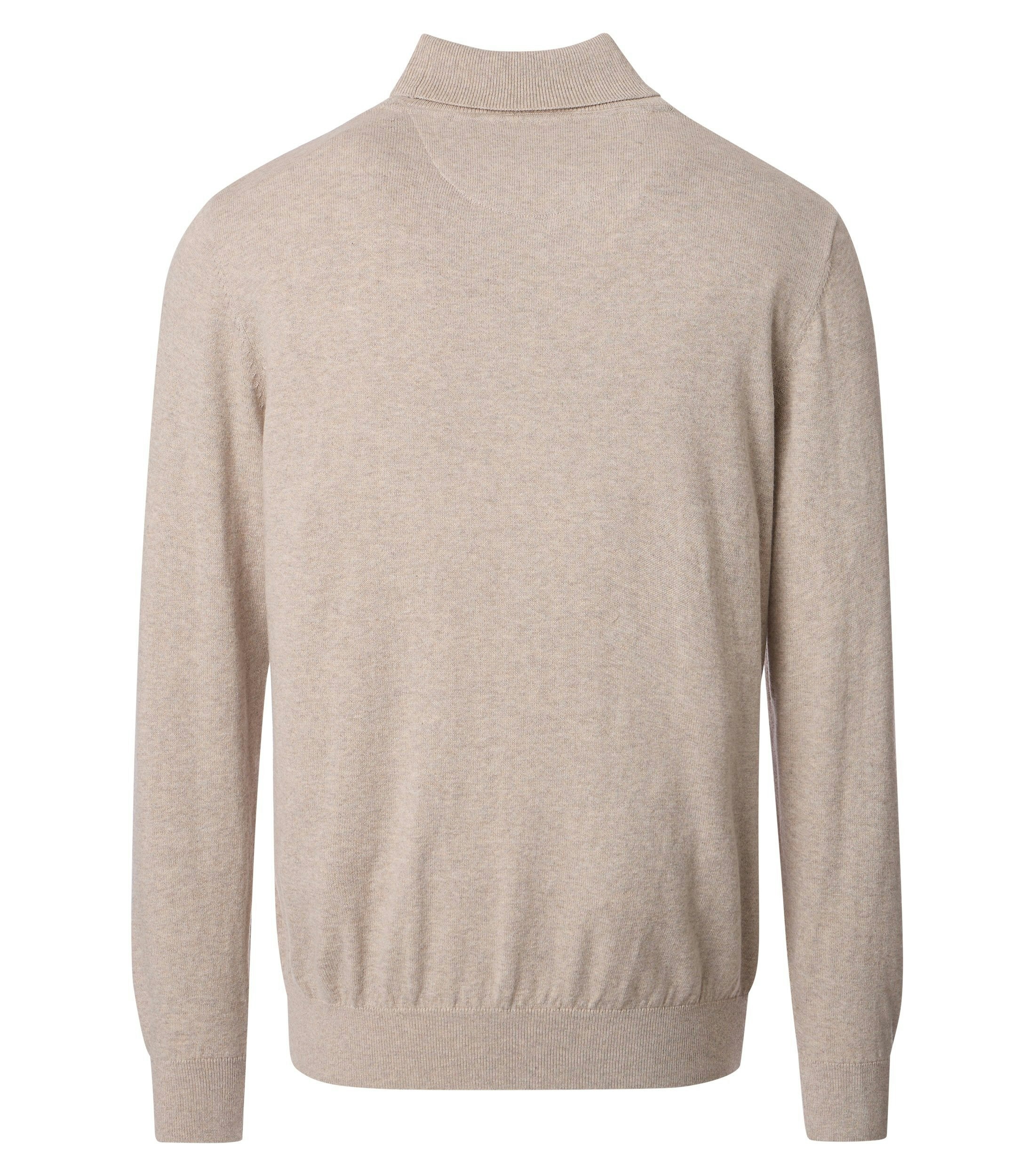 Ein Pullover im uni Muster in der Farbe Beige